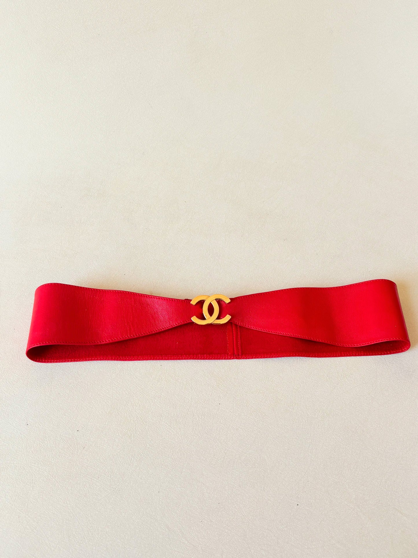 CHANEL Ceinture en cuir
