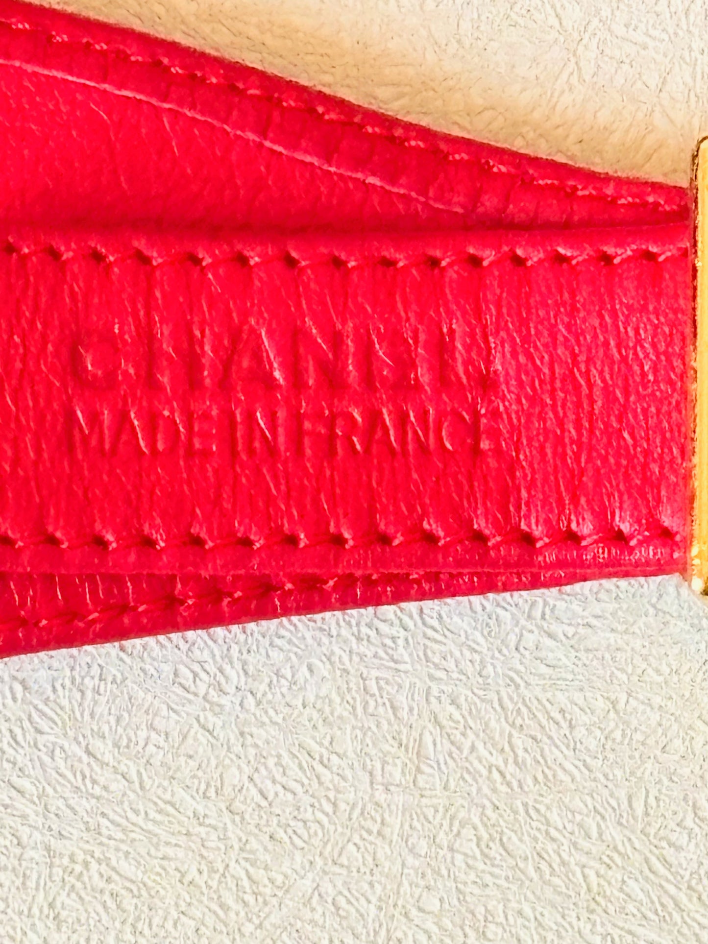 CHANEL Ceinture en cuir