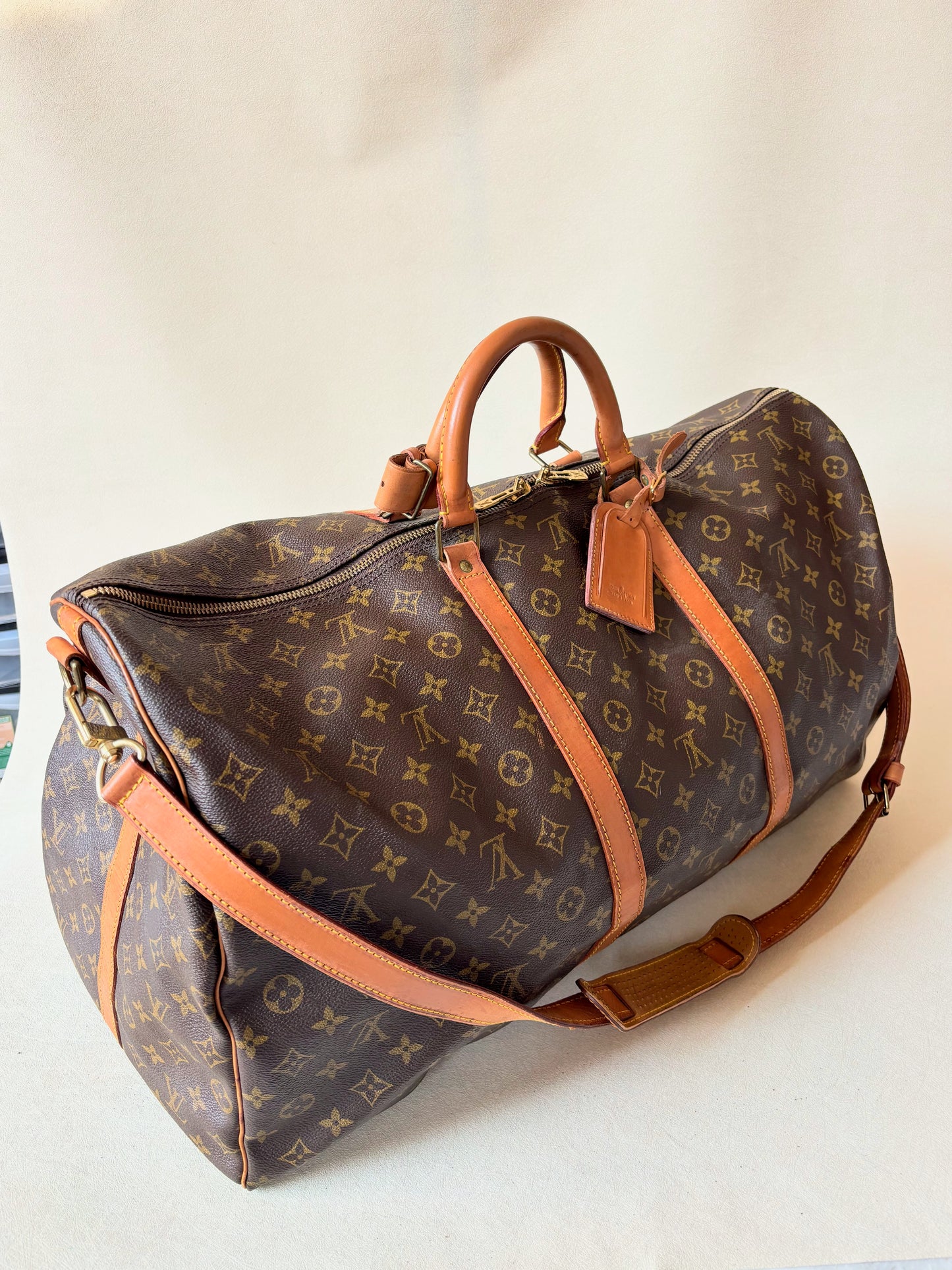 LOUIS VUITTON Sac Keepall 60 Bandoulière