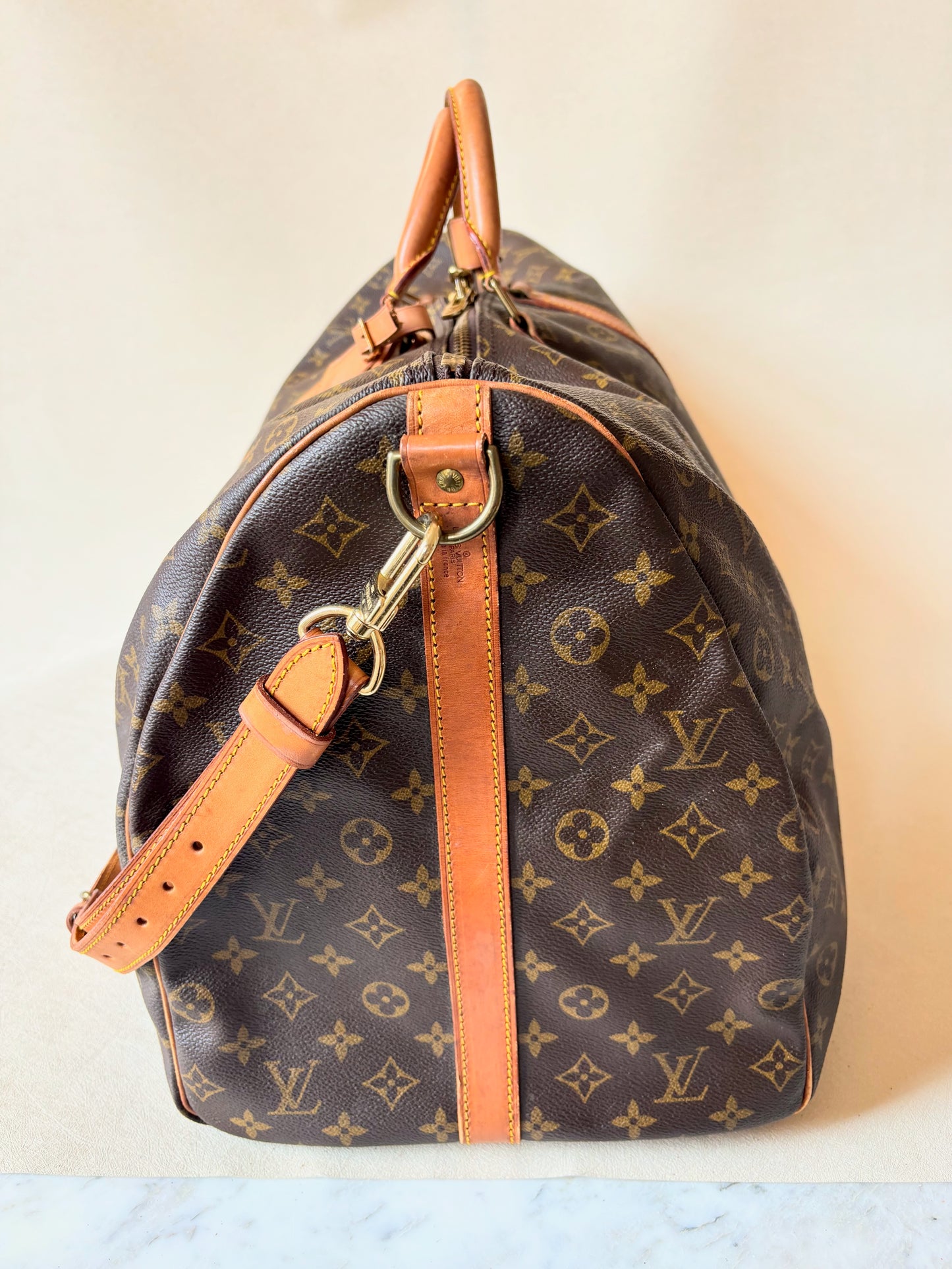LOUIS VUITTON Sac Keepall 60 Bandoulière