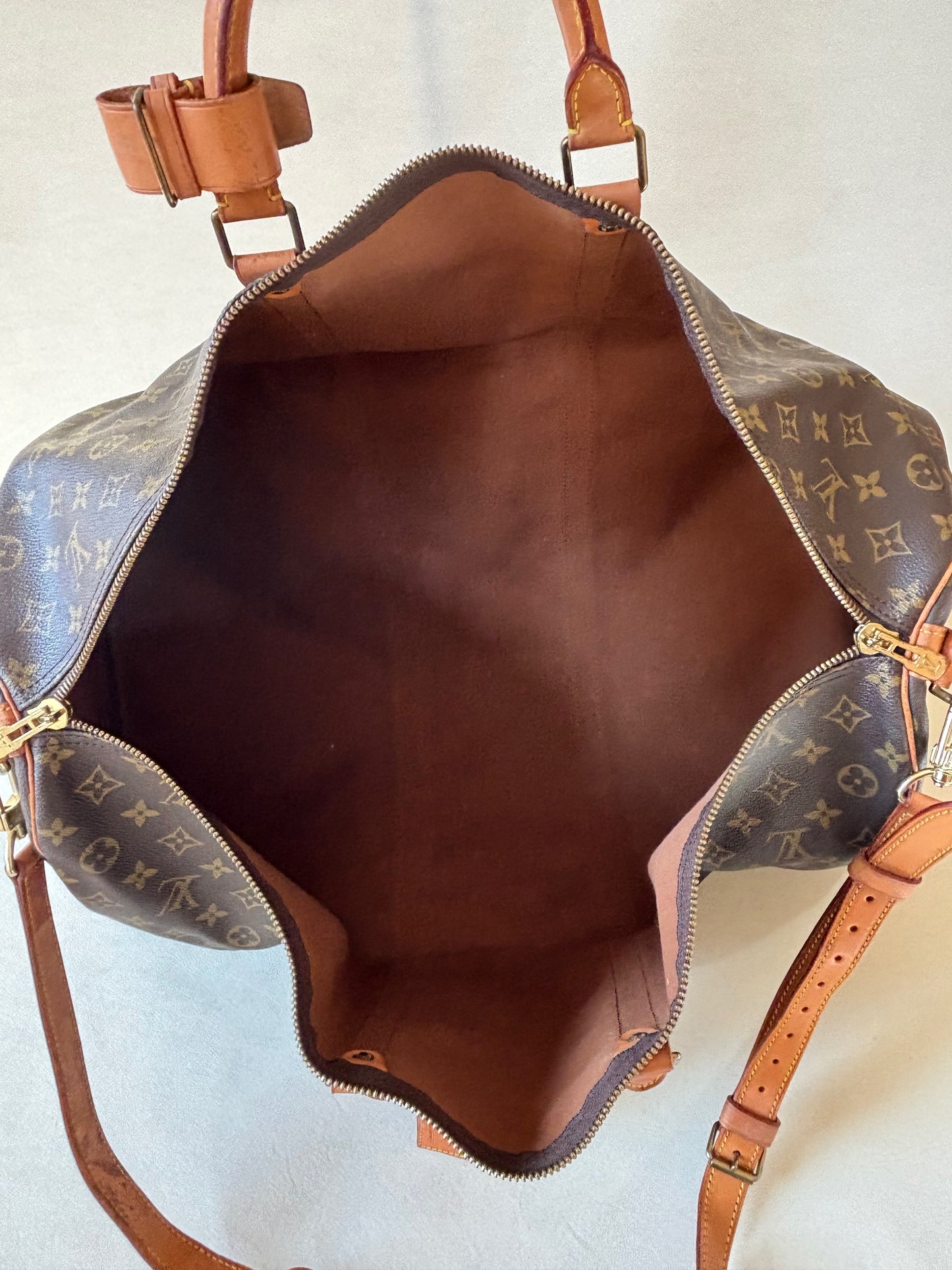 LOUIS VUITTON Sac Keepall 60 Bandoulière