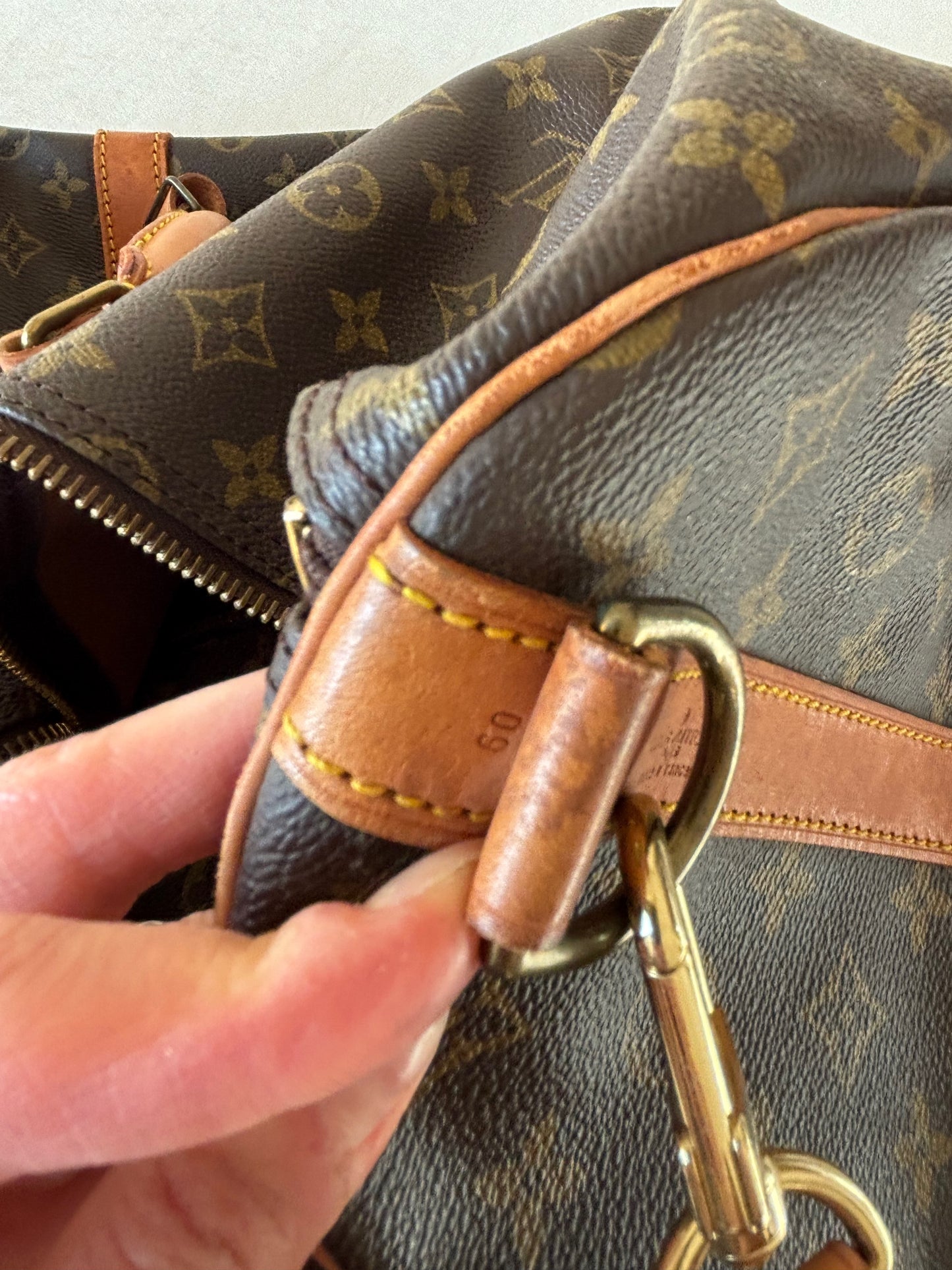 LOUIS VUITTON Sac Keepall 60 Bandoulière