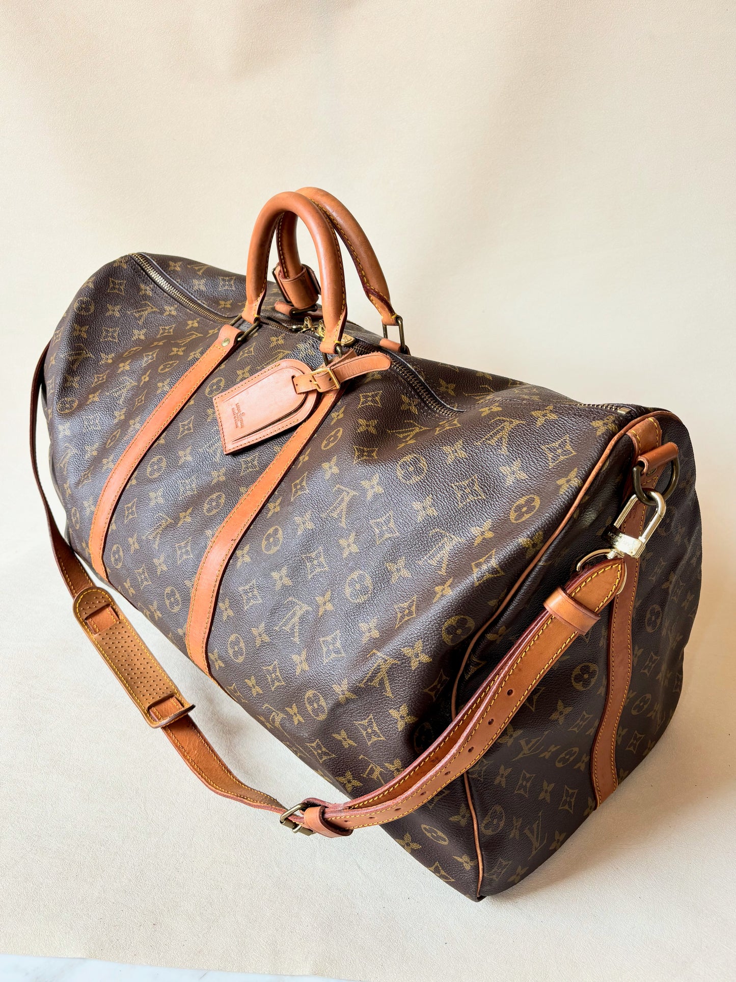 LOUIS VUITTON Sac Keepall 60 Bandoulière