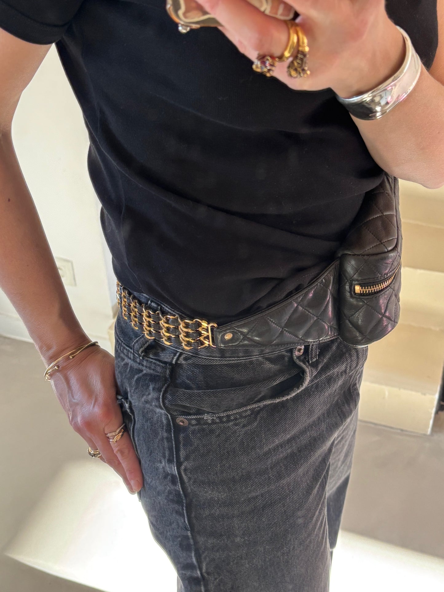 CHANEL Sac banane
