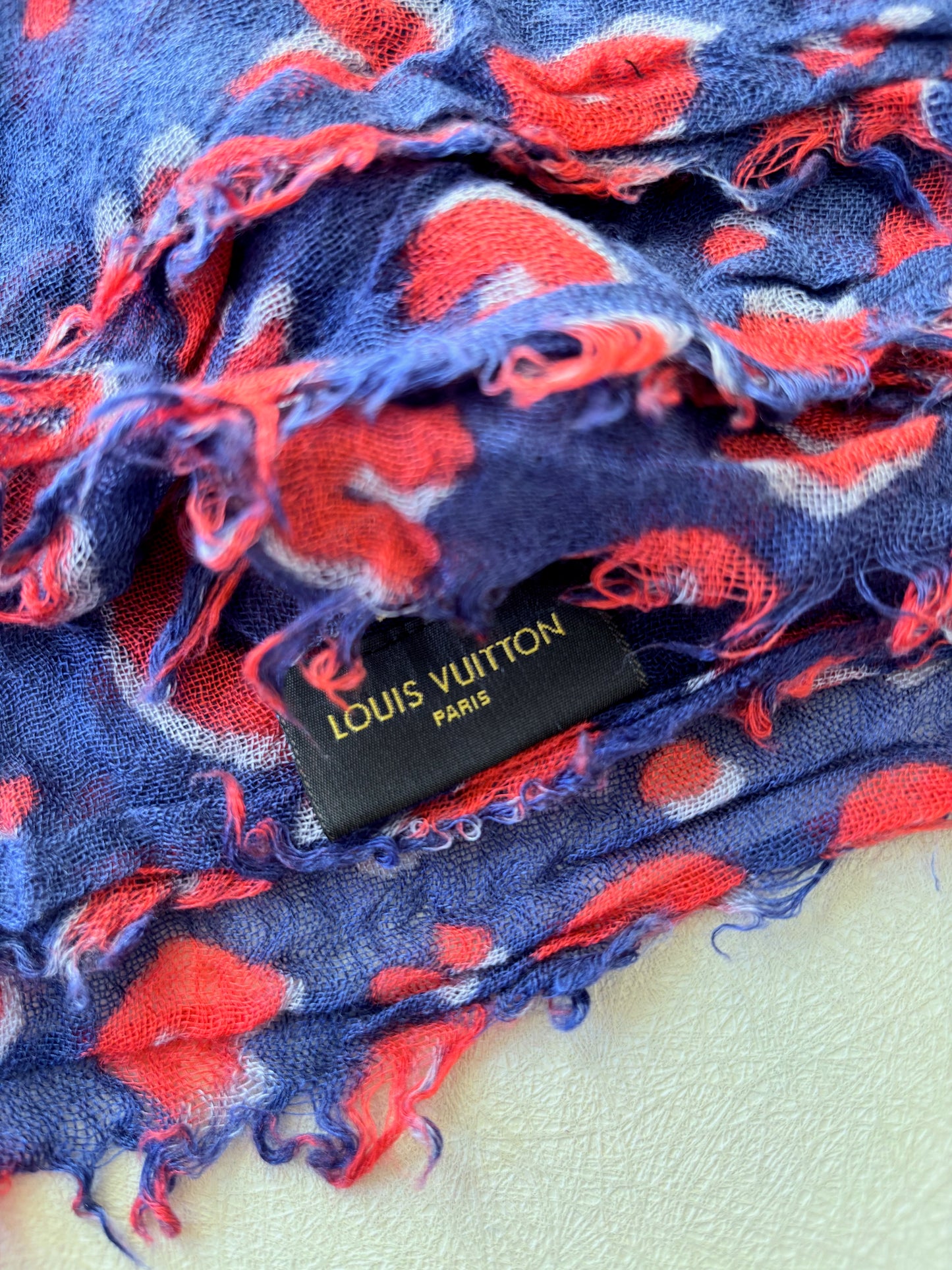 LOUIS VUITTON x Stephen Sprouse Foulard