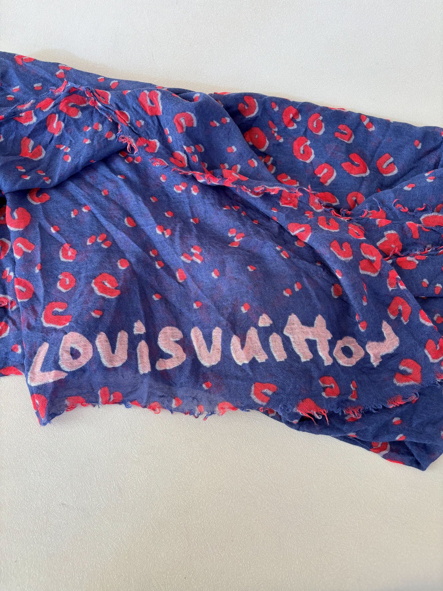 LOUIS VUITTON x Stephen Sprouse Foulard