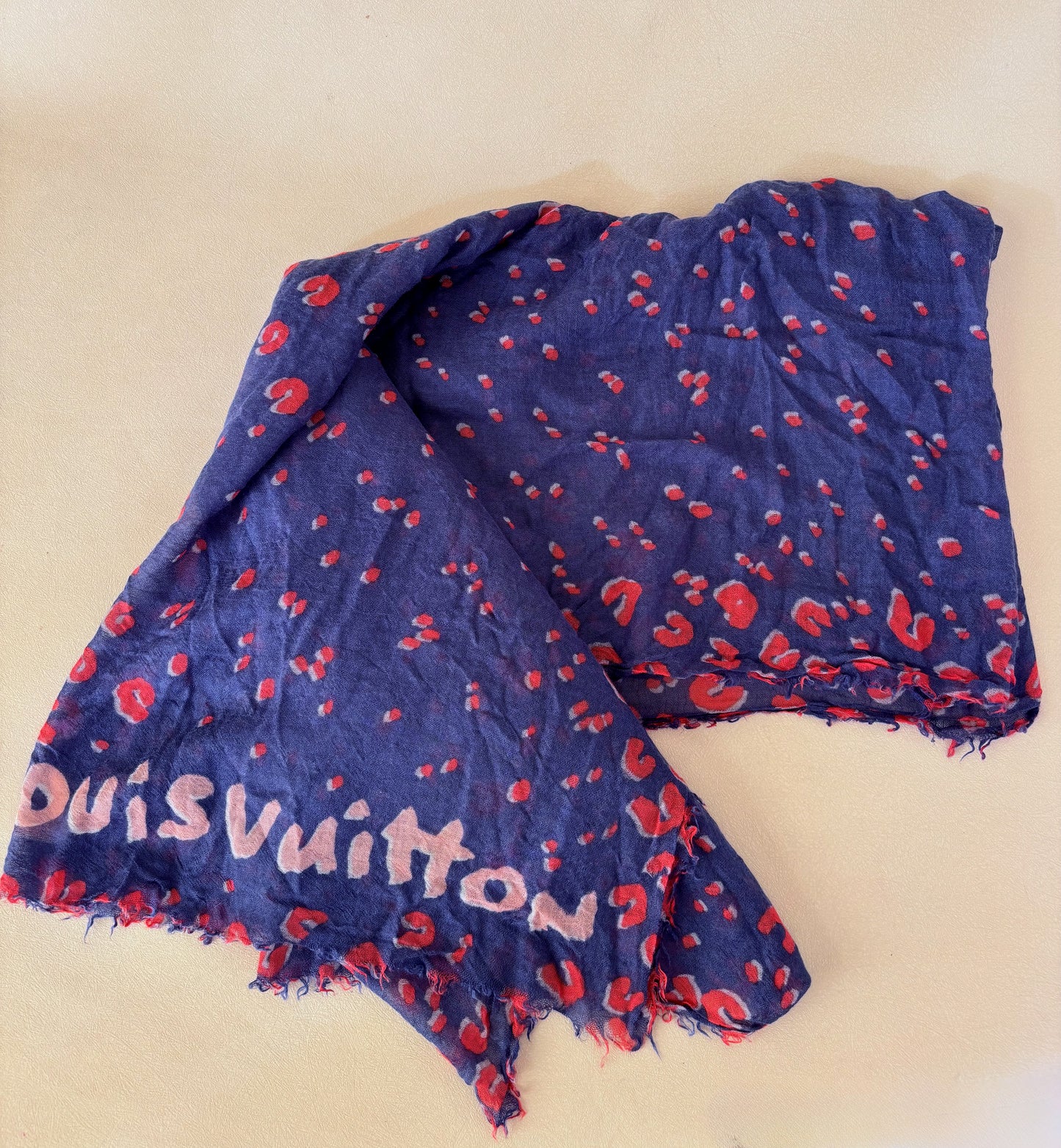 LOUIS VUITTON x Stephen Sprouse Foulard