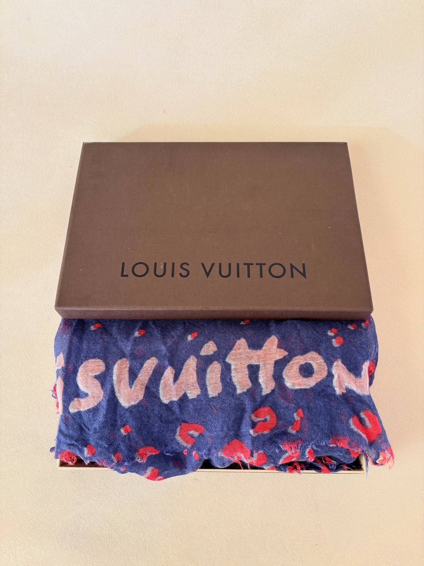 LOUIS VUITTON x Stephen Sprouse Foulard