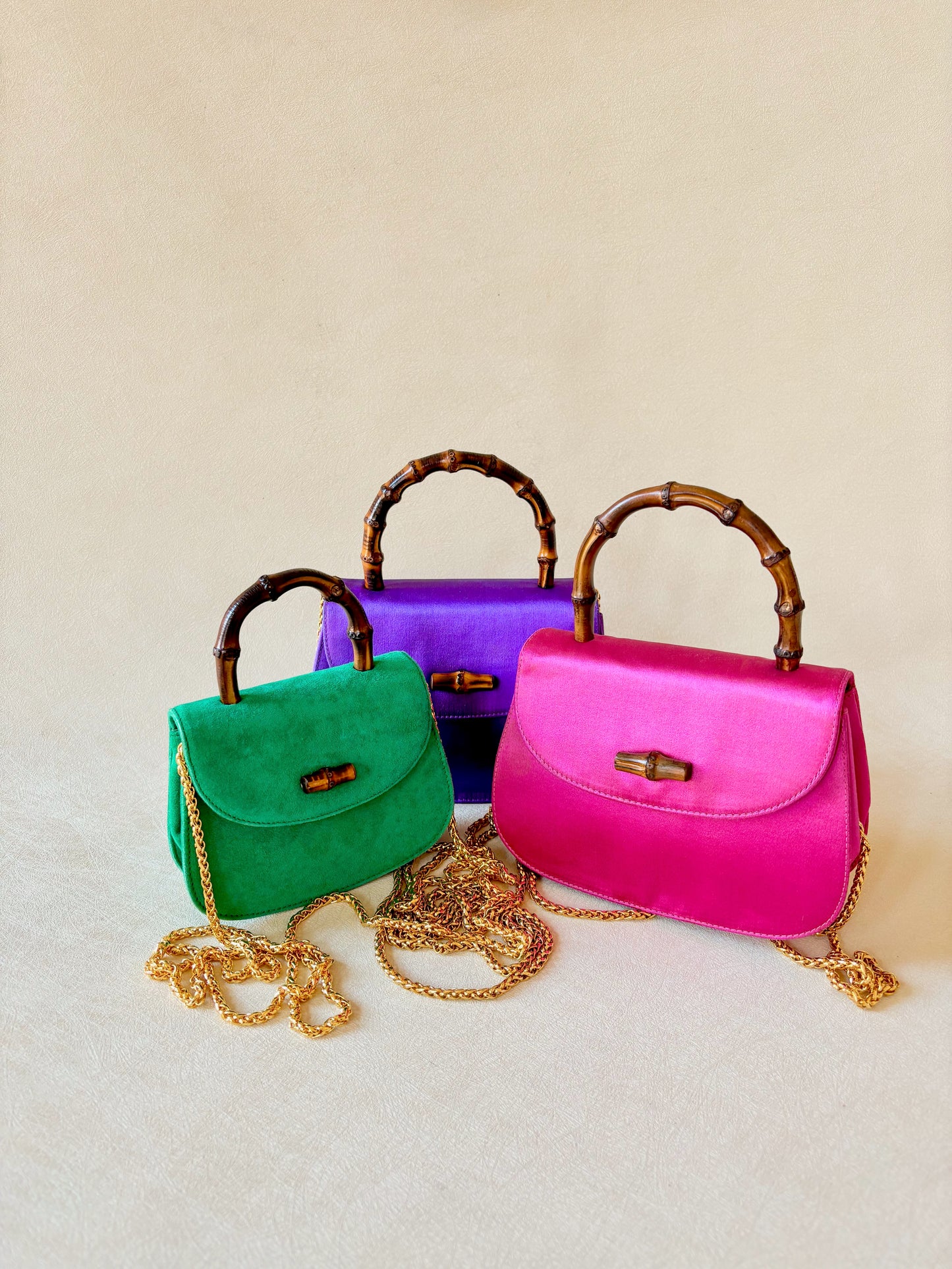 GUCCI Sac Mini Bambou