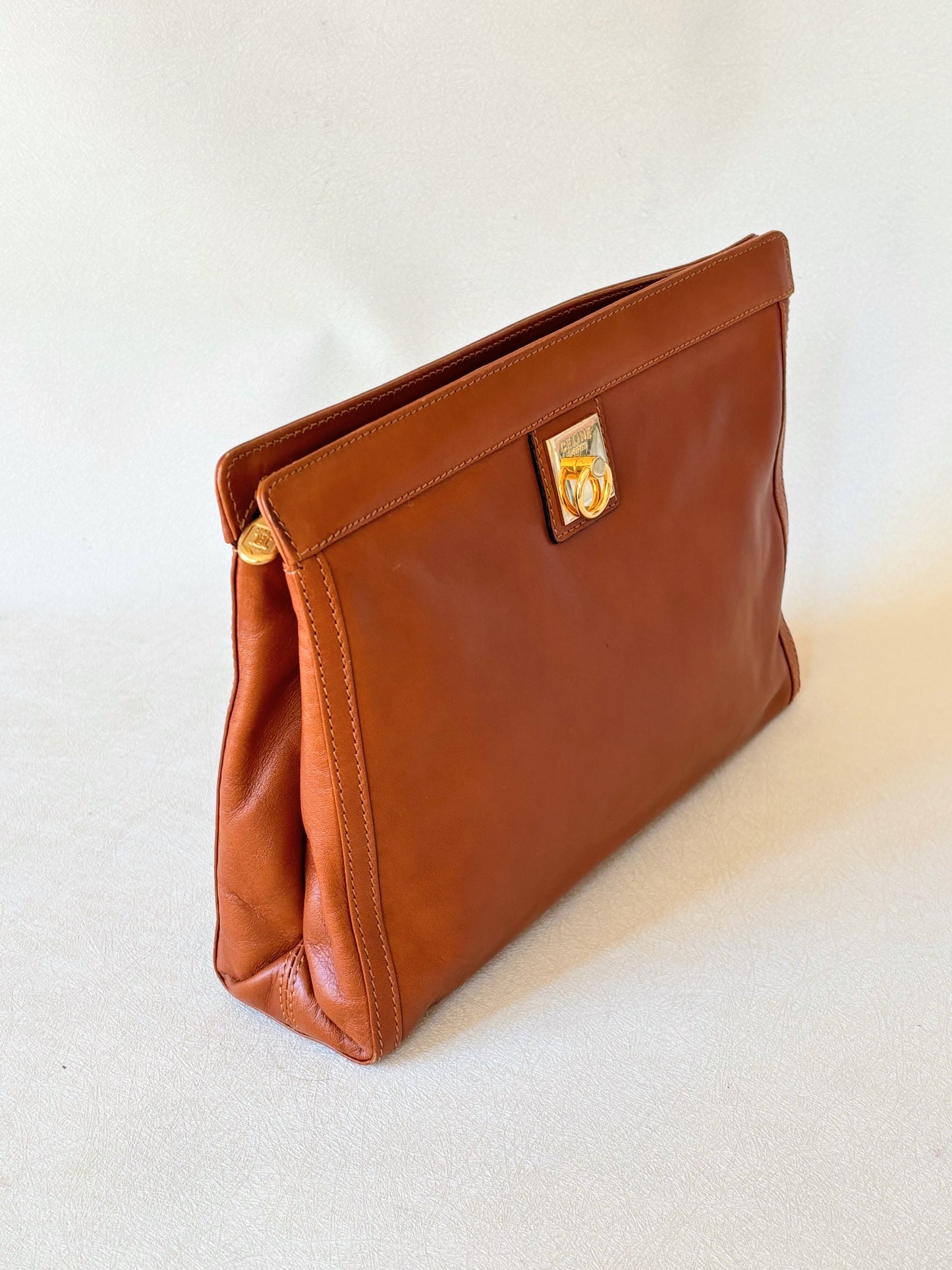 CÉLINE Pochette cuir