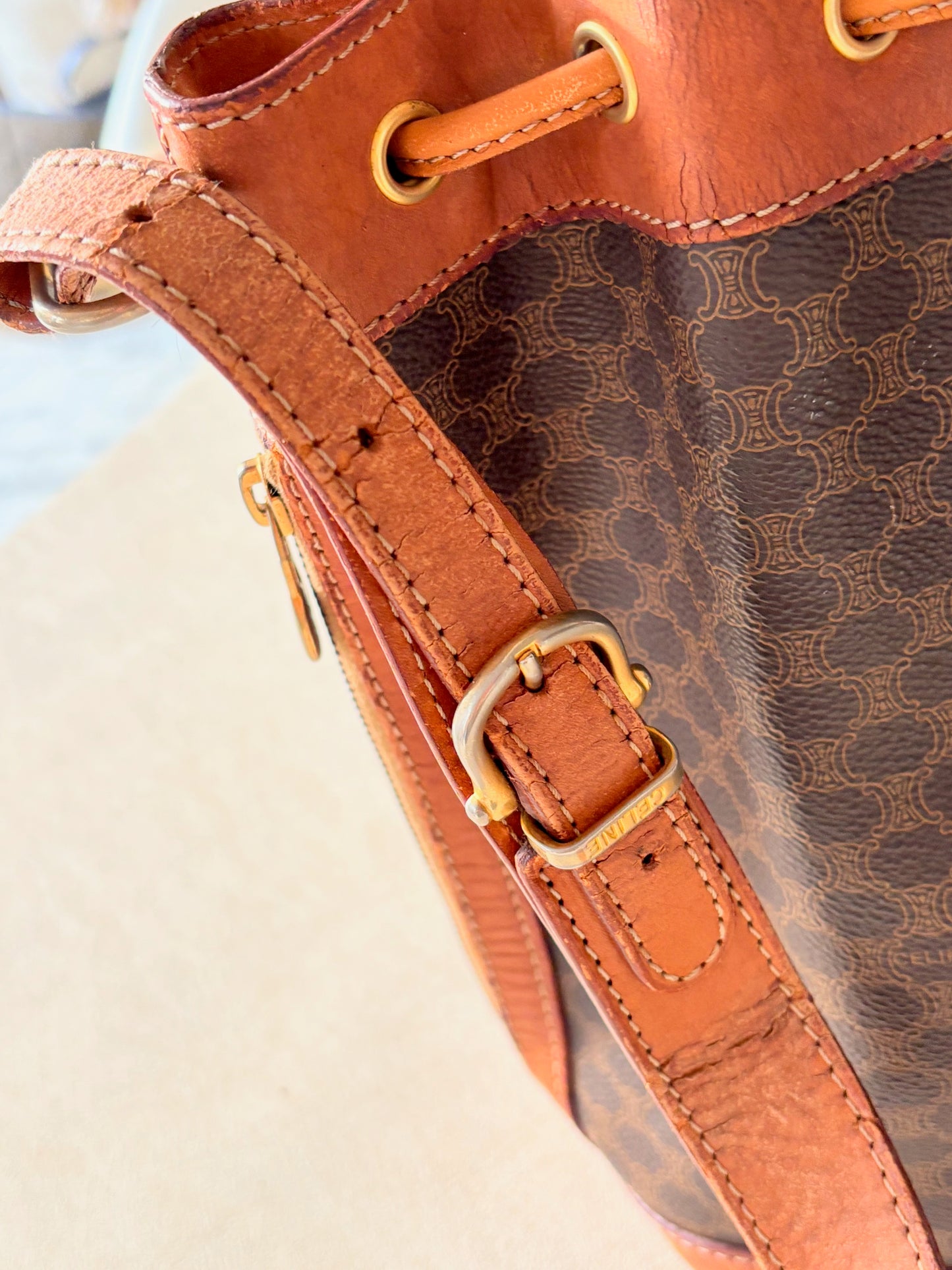 CÉLINE Sac Seau Triomphe