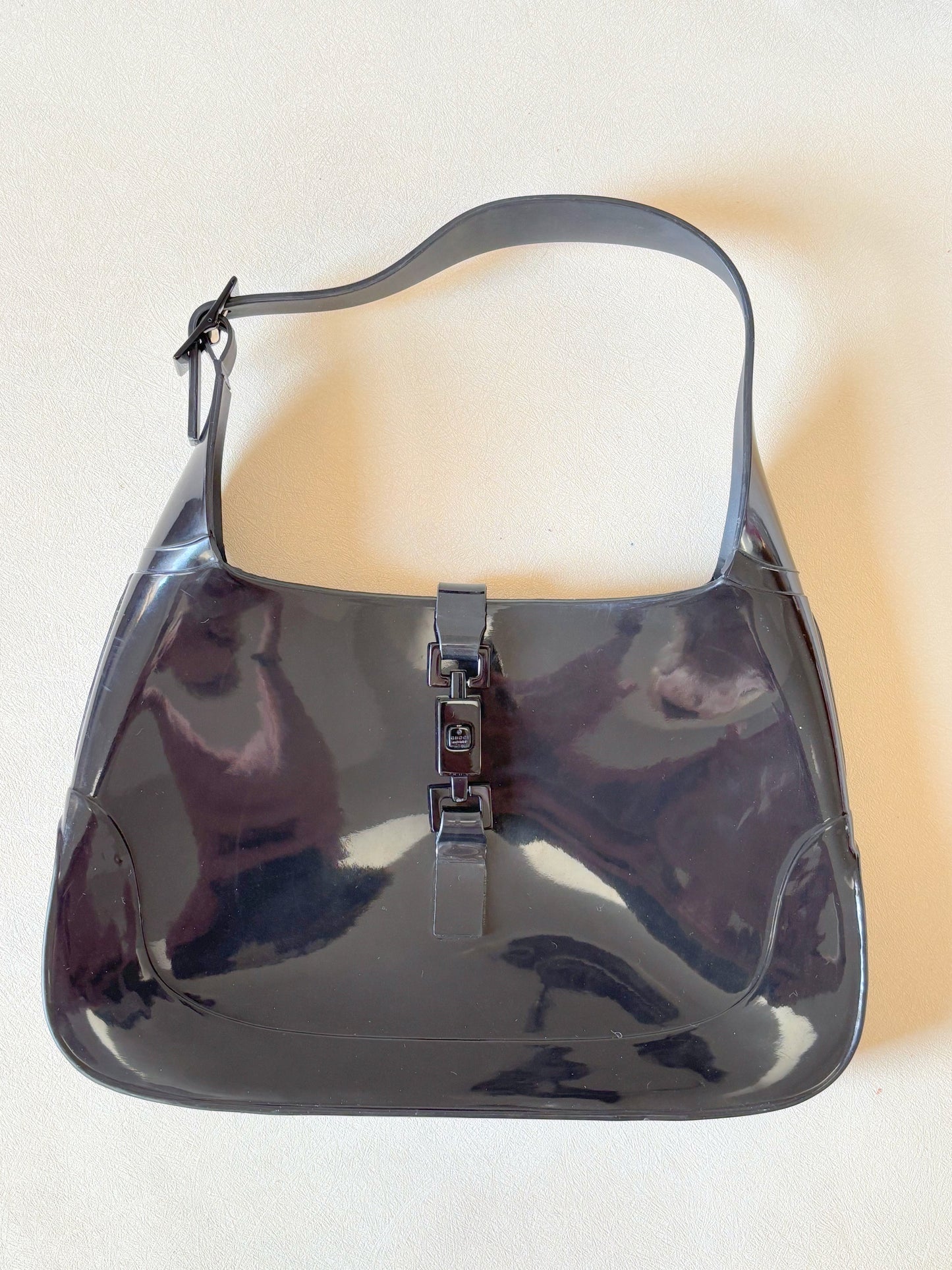 GUCCI Sac Jackie Caoutchouc