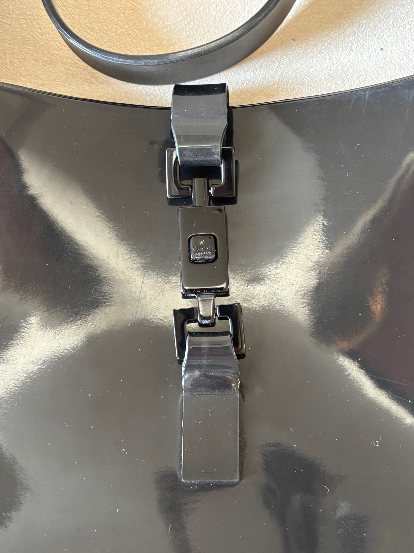 GUCCI Sac Jackie Caoutchouc