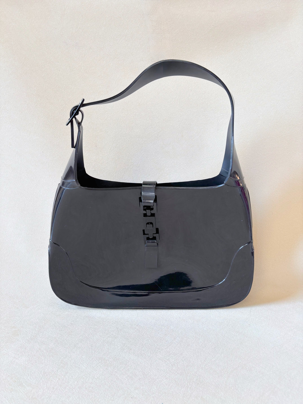 GUCCI Sac Jackie Caoutchouc
