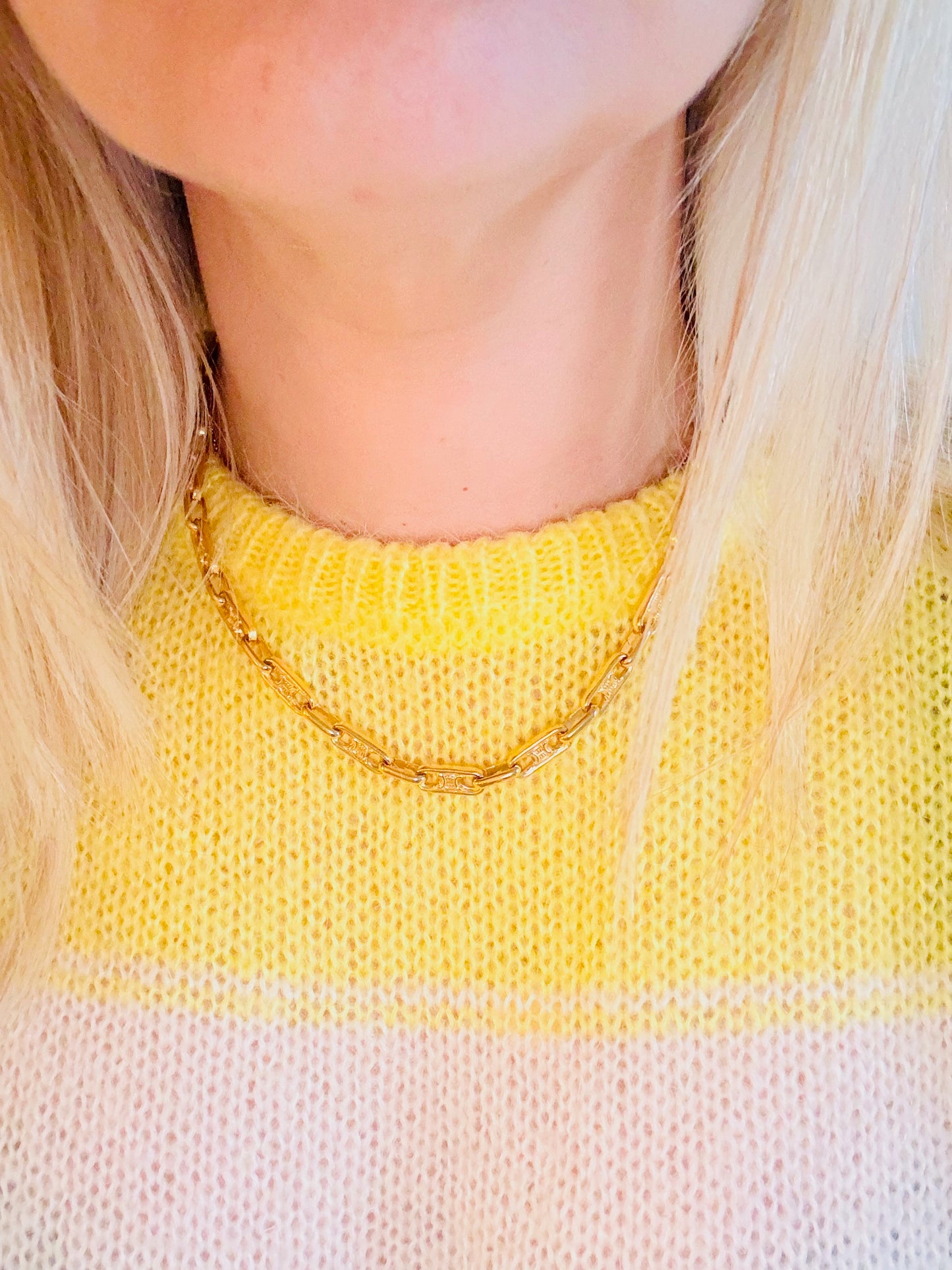 CÉLINE Collier Maille Triomphe