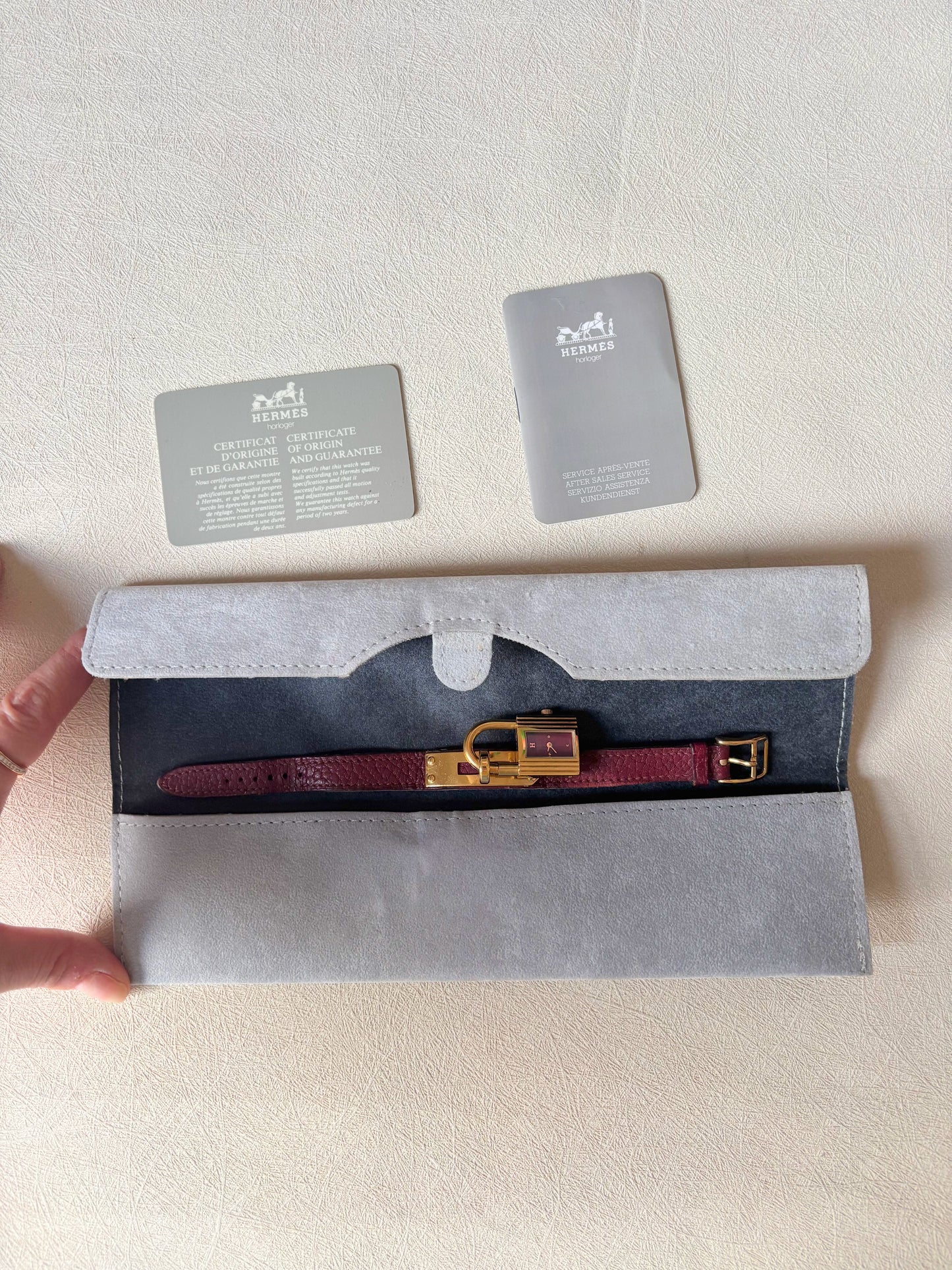 HERMÈS Montre Kelly