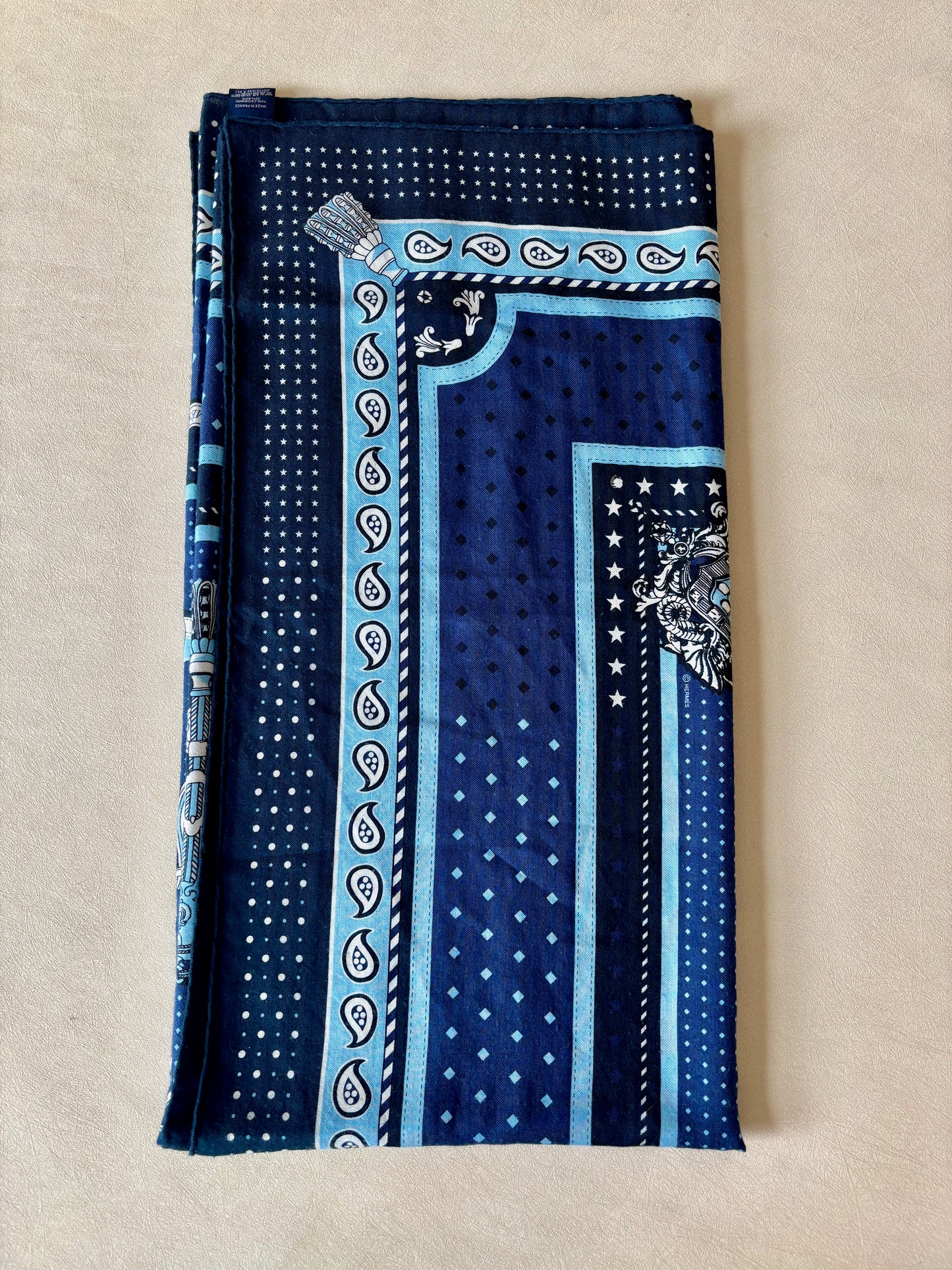 HERMÈS Châle Bandana 140