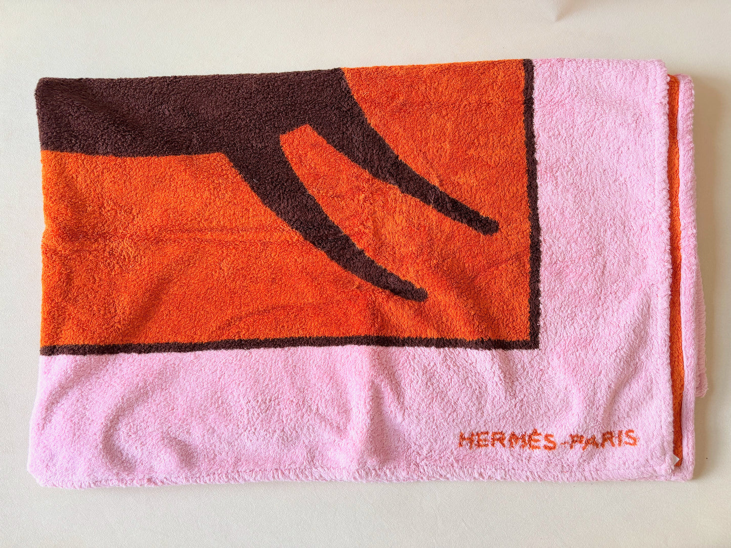 HERMÈS Tapis de plage