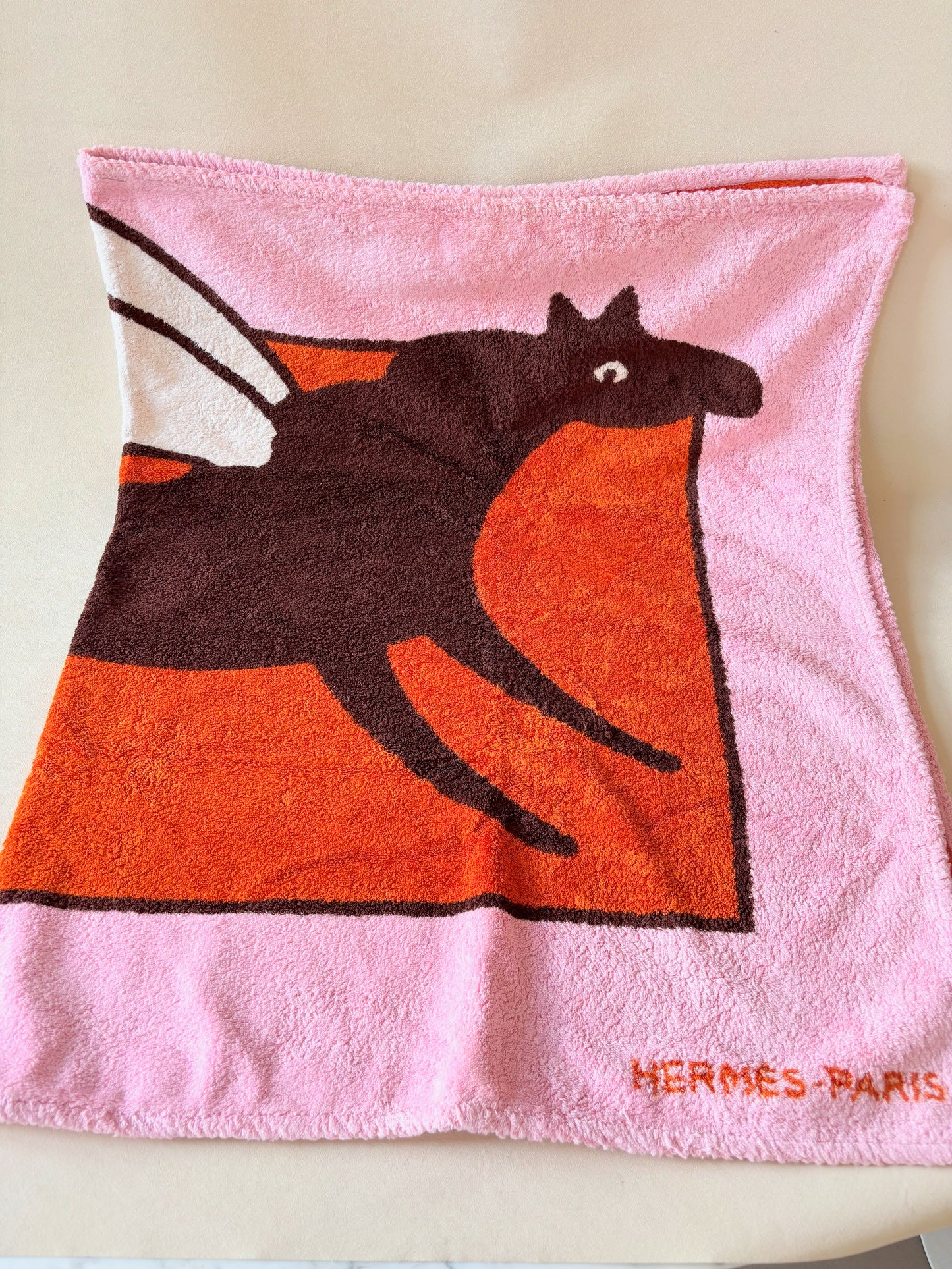 HERMÈS Tapis de plage