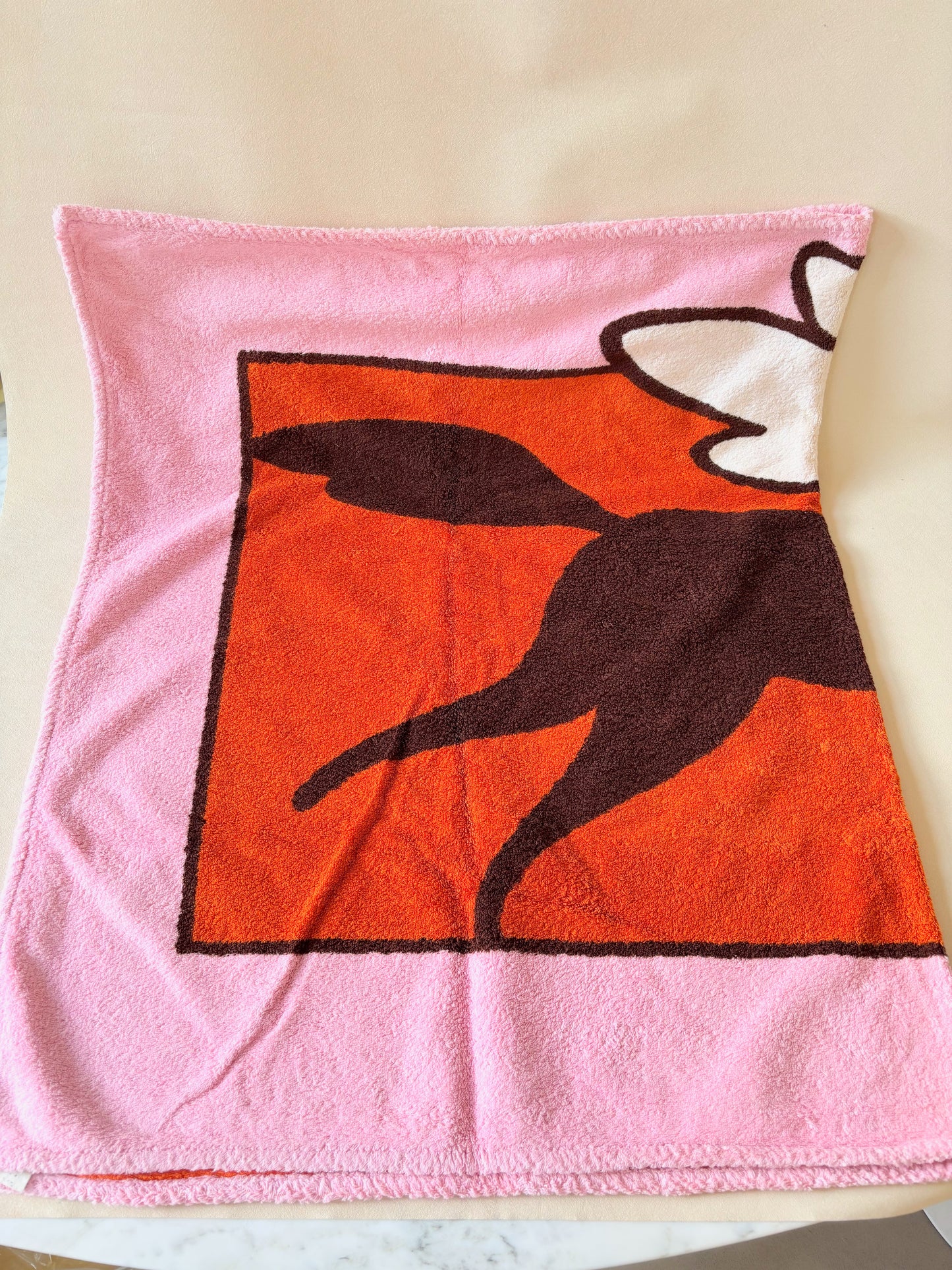 HERMÈS Tapis de plage