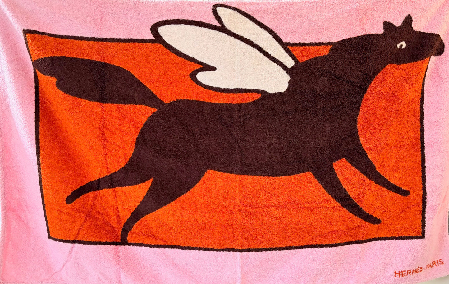 HERMÈS Tapis de plage