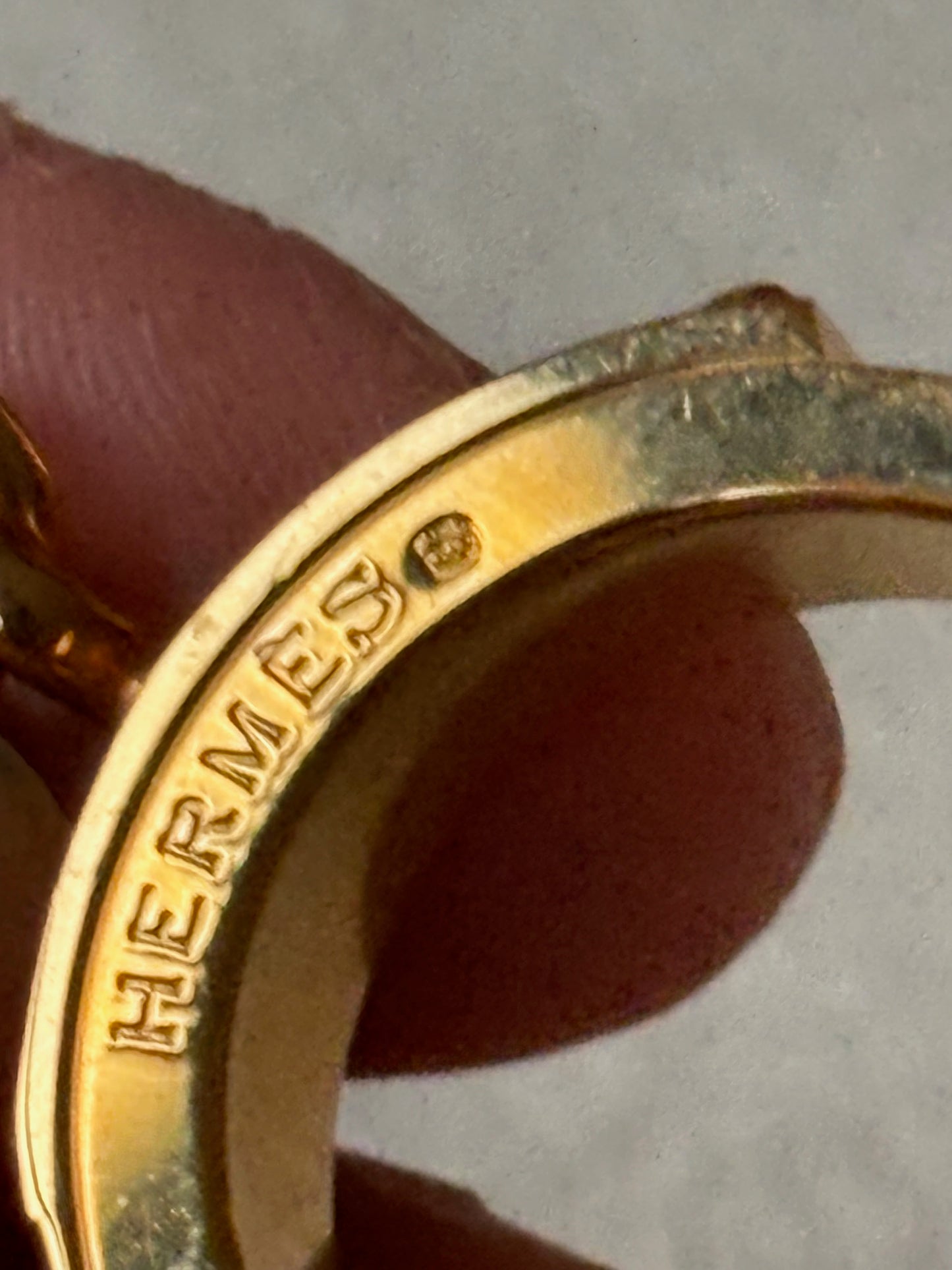 HERMÈS Anneau Kelly Cadenas