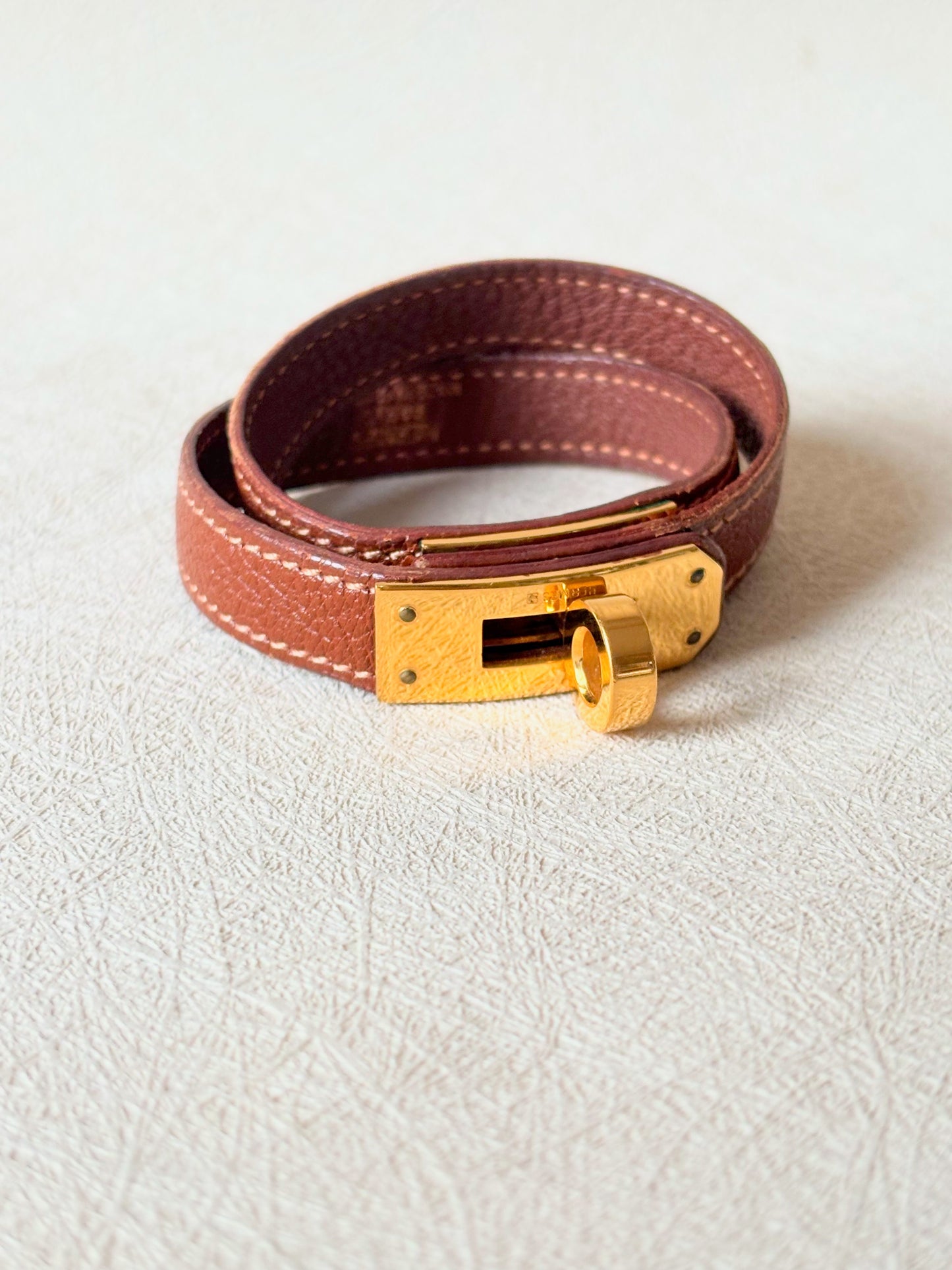HERMÈS Bracelet Kelly double tour