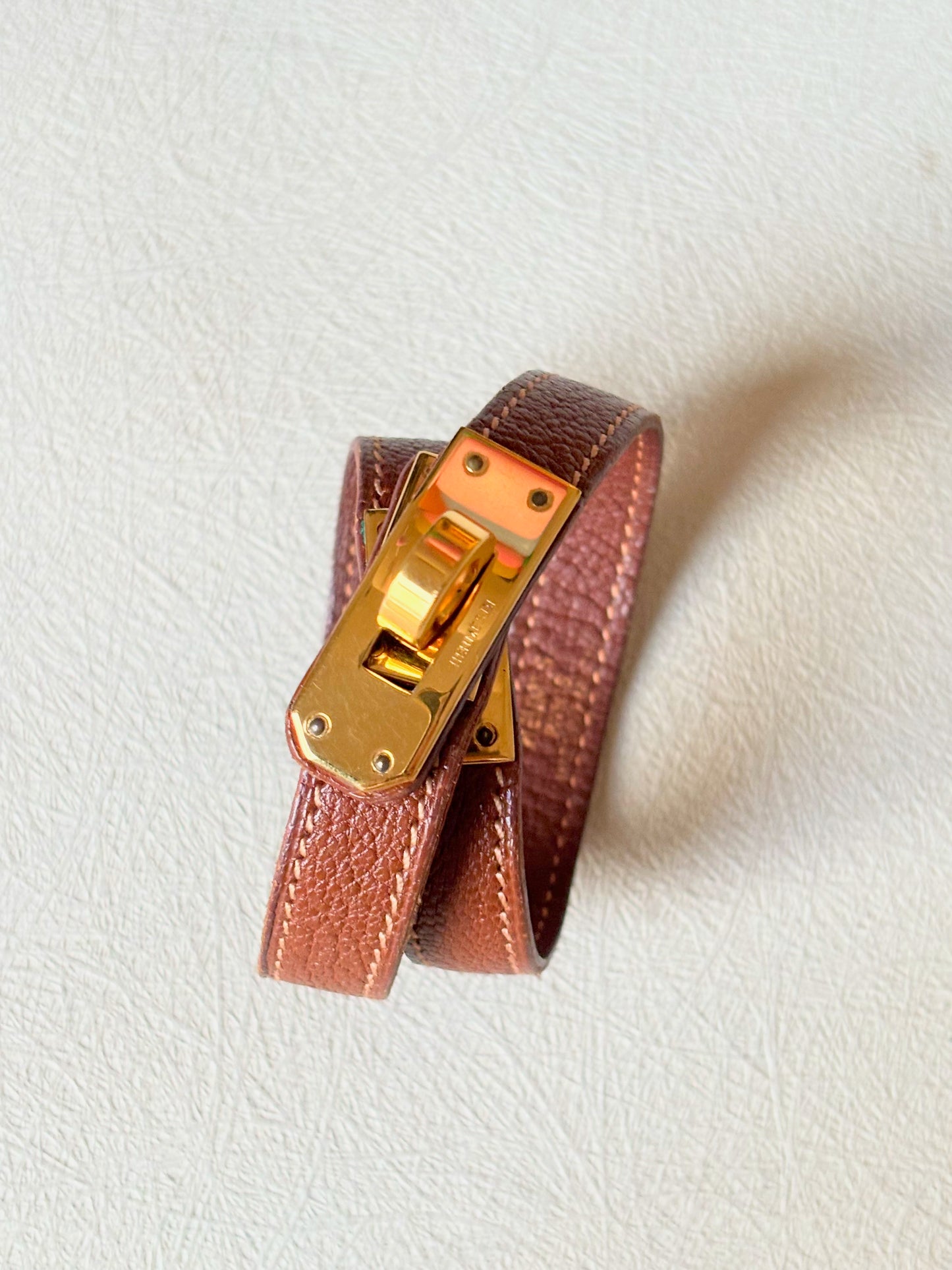 HERMÈS Bracelet Kelly double tour