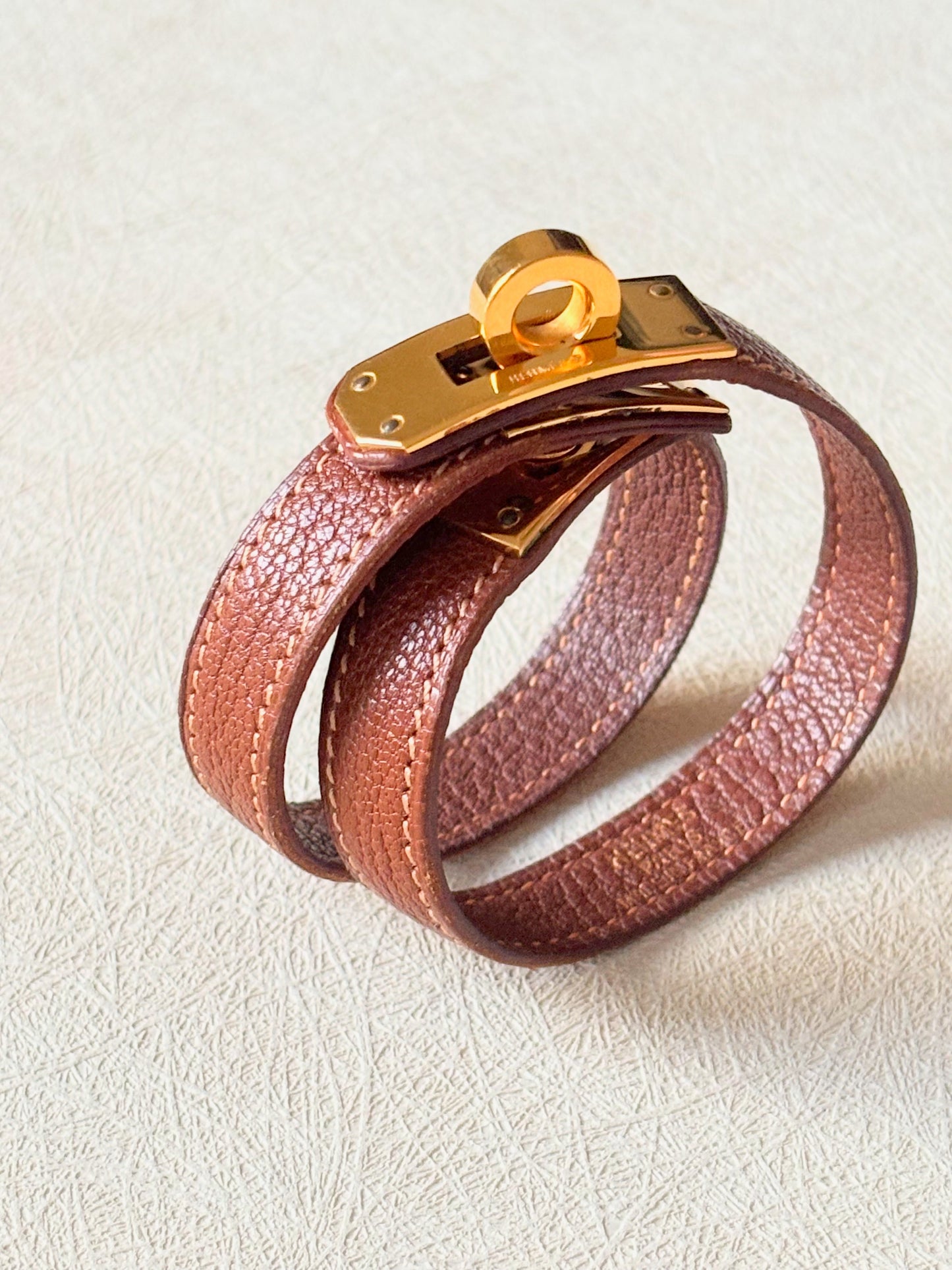 HERMÈS Bracelet Kelly double tour