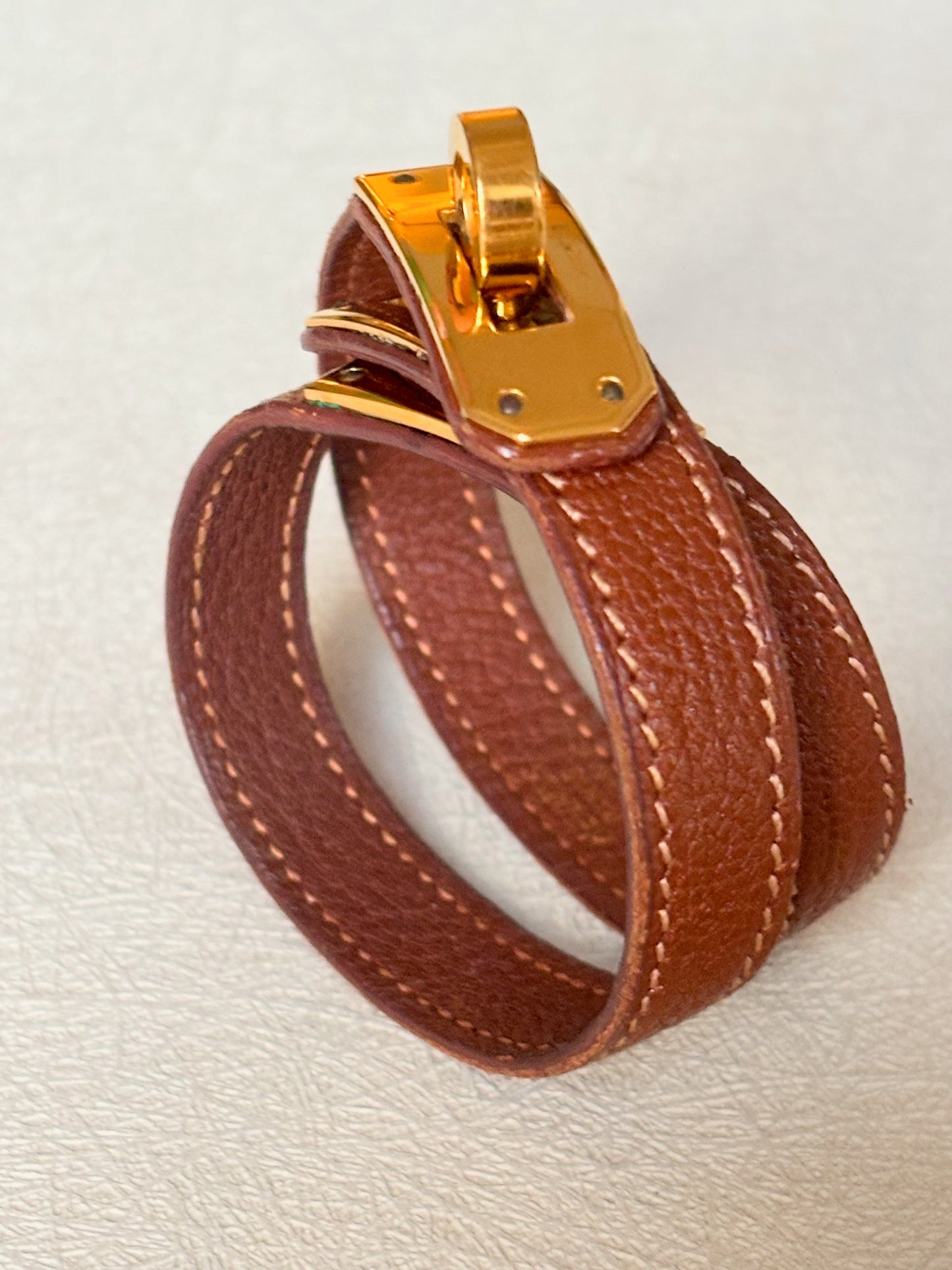 HERMÈS Bracelet Kelly double tour