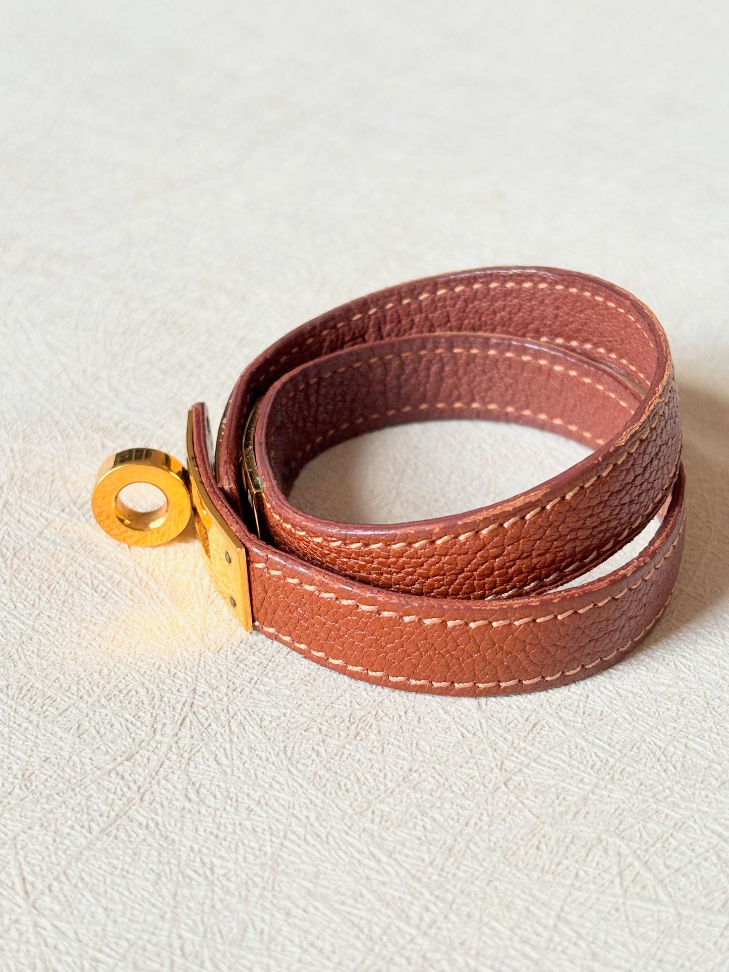 HERMÈS Bracelet Kelly double tour