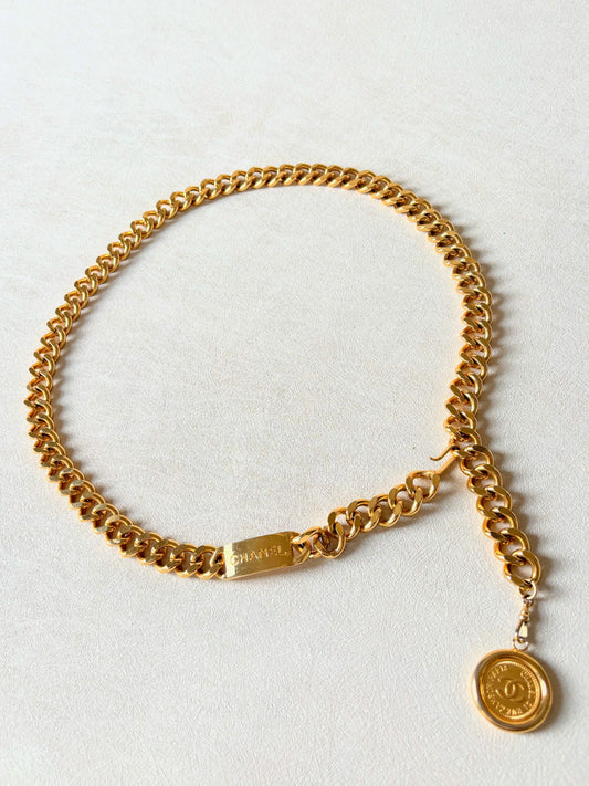 CHANEL Ceinture Chaine Maillon