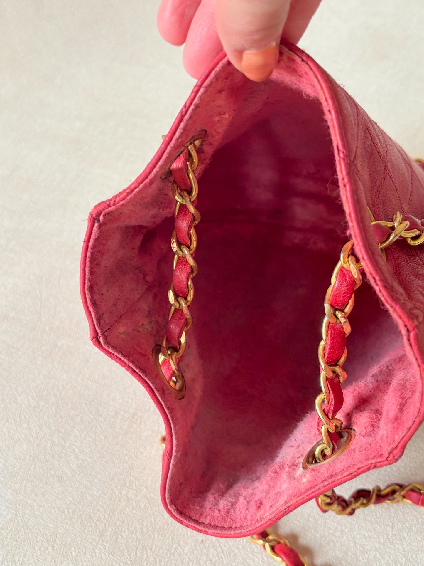 CHANEL Sac seau vintage
