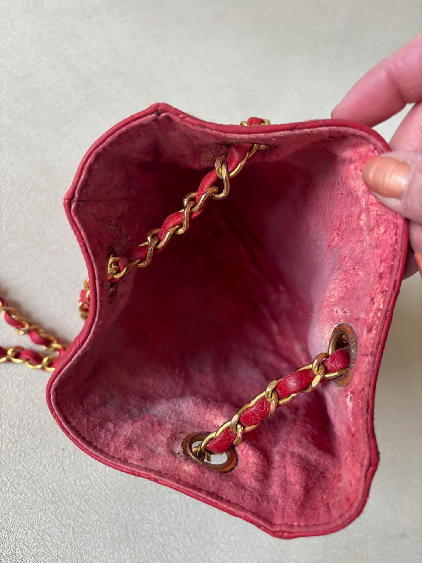 CHANEL Sac seau vintage