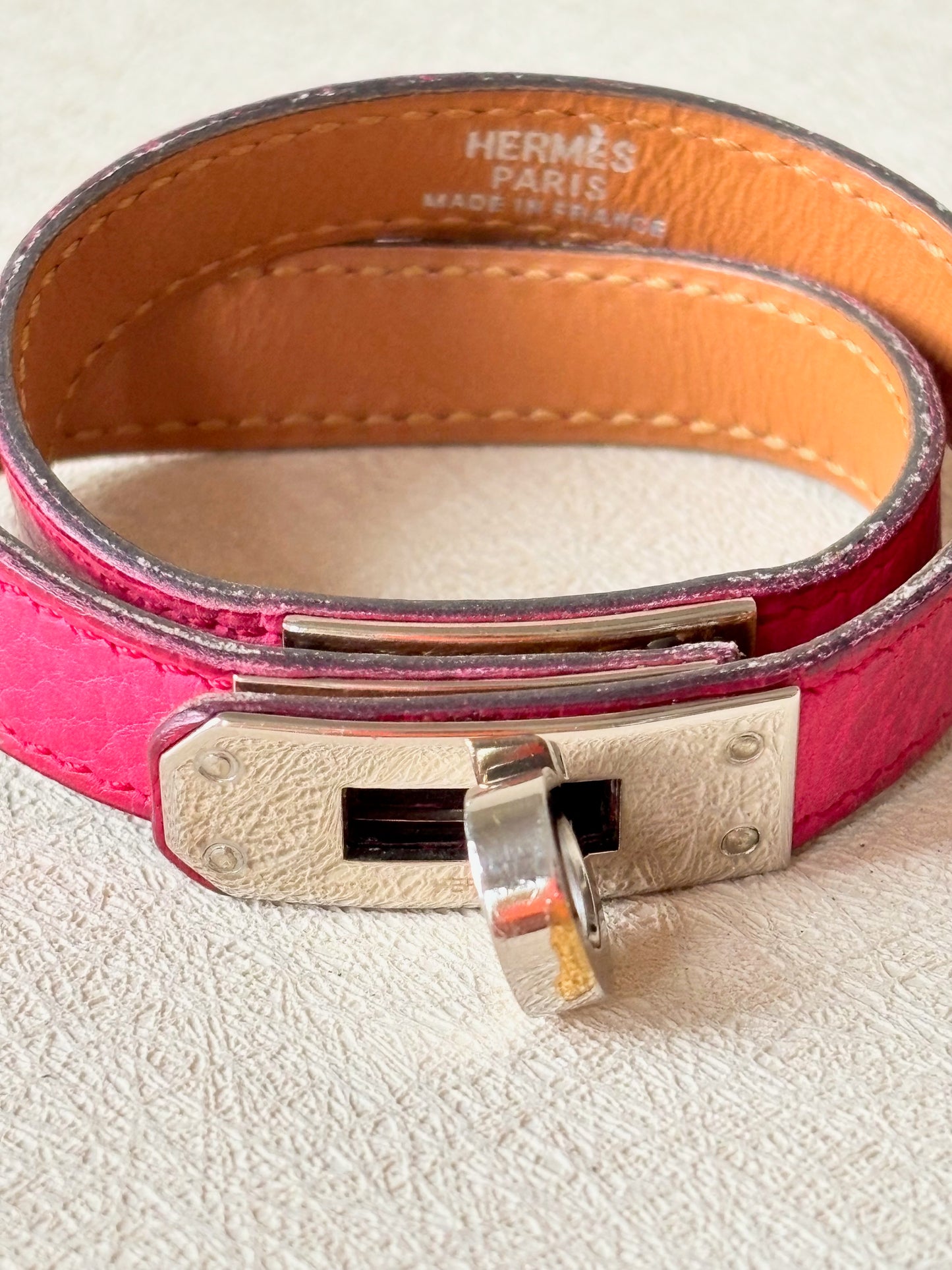 HERMÈS Bracelet Kelly double tour