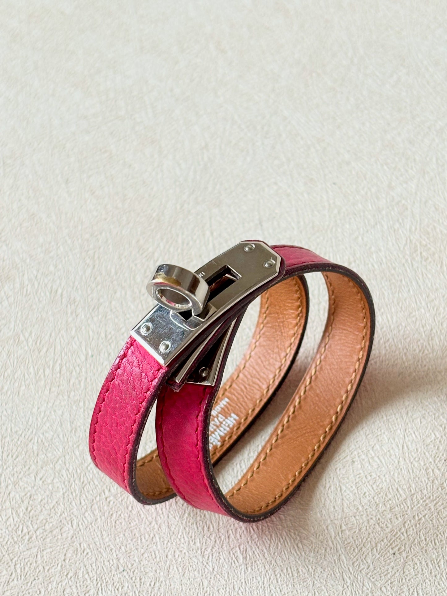 HERMÈS Bracelet Kelly double tour