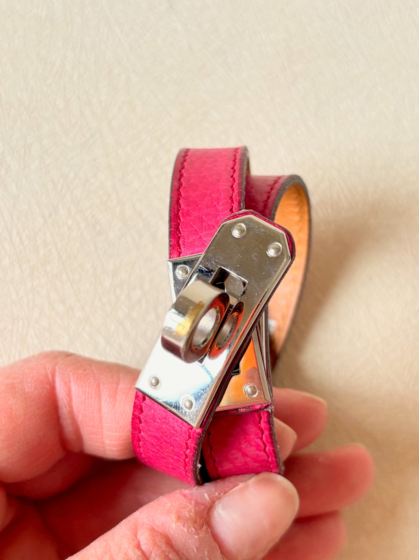 HERMÈS Bracelet Kelly double tour