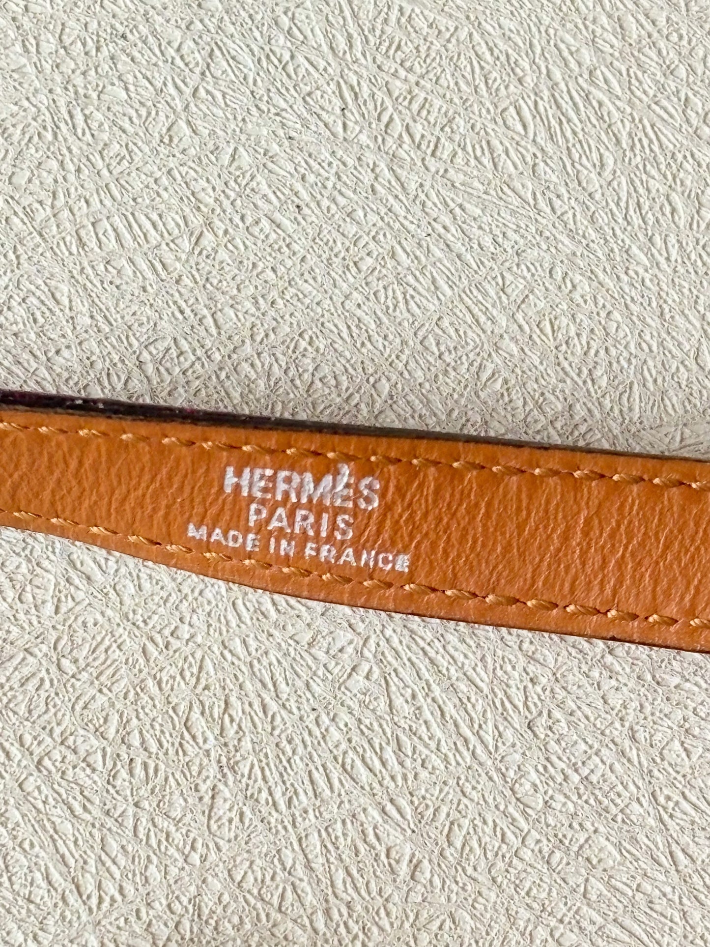 HERMÈS Bracelet Kelly double tour