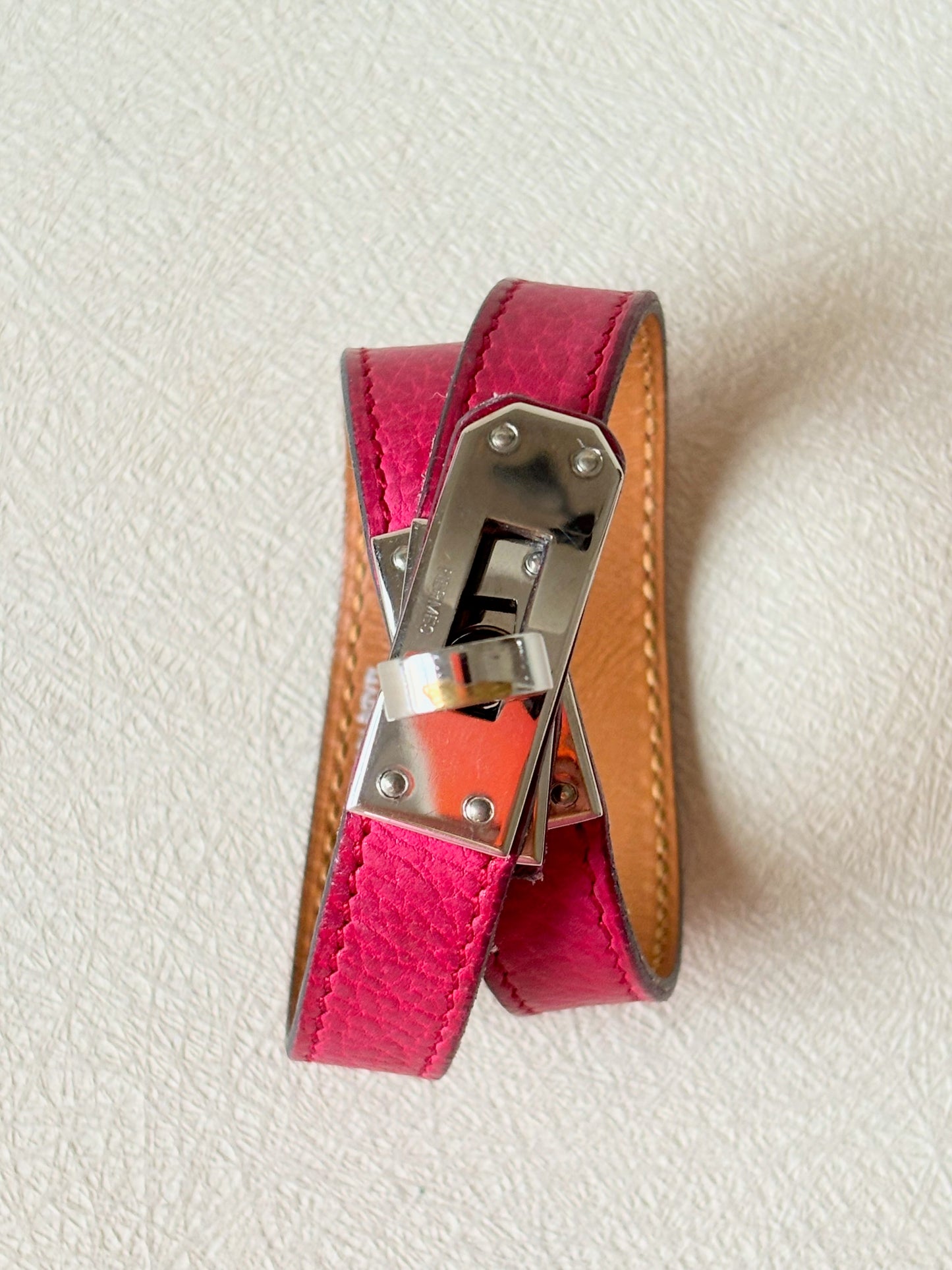 HERMÈS Bracelet Kelly double tour