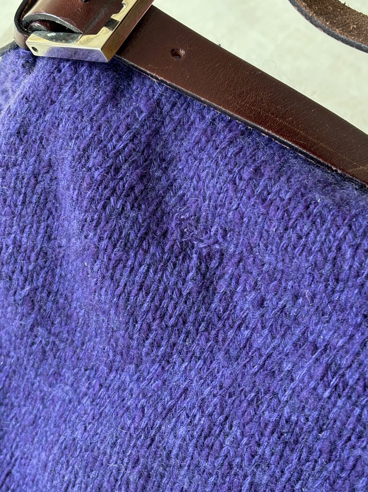 FENDI Sac Mamma Baguette Laine
