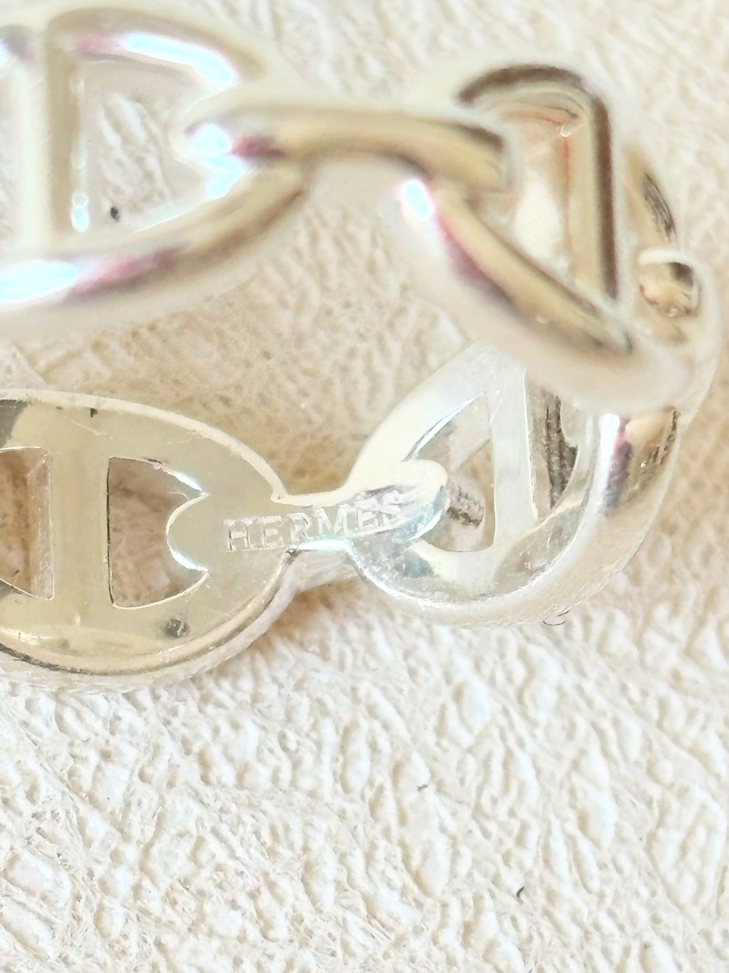 HERMÈS Bague Chaîne d'ancre