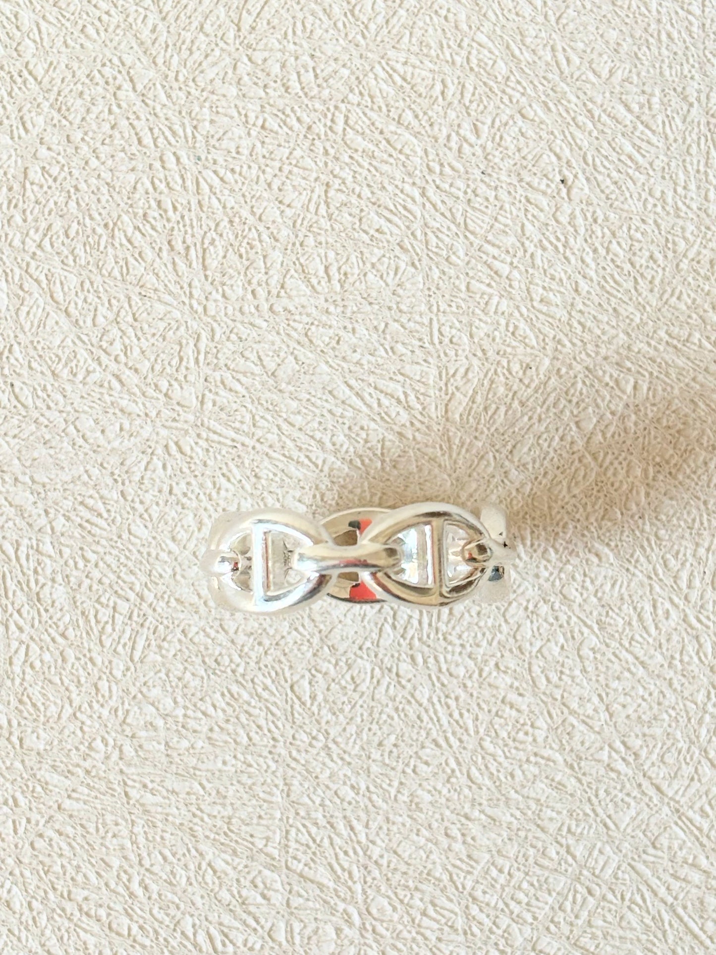 HERMÈS Bague Chaîne d'ancre