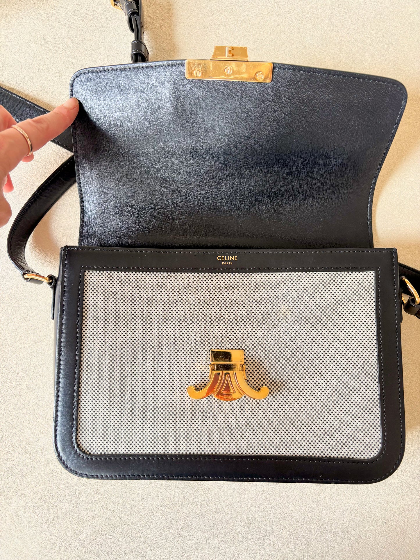 CÉLINE Sac Triomphe Classique