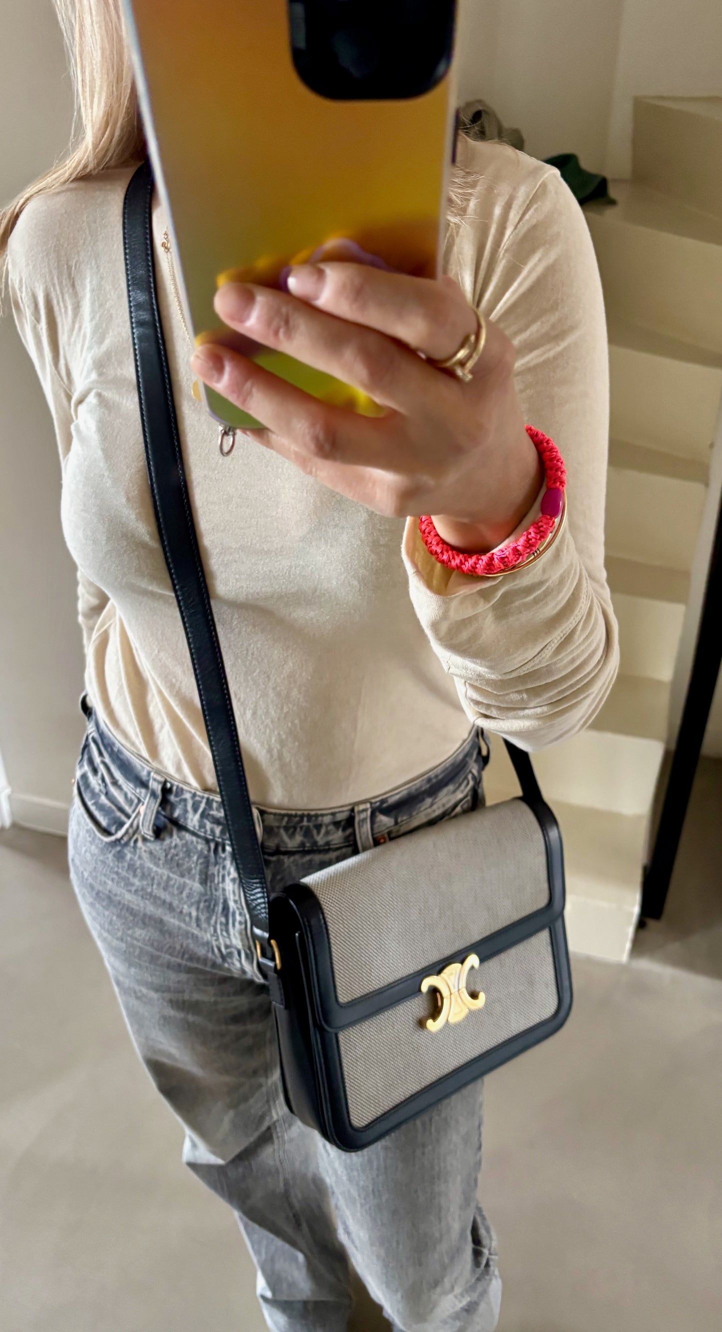 CÉLINE Sac Triomphe Classique