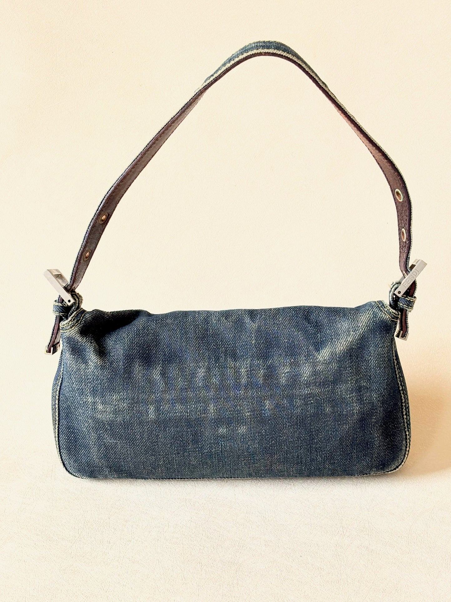 FENDI Sac Baguette Denim