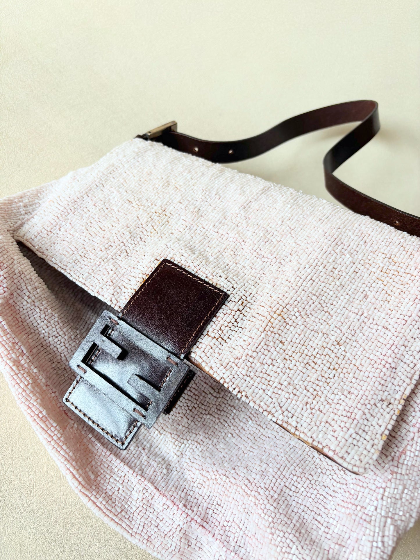 FENDI Sac Mamma Baguette Ricami