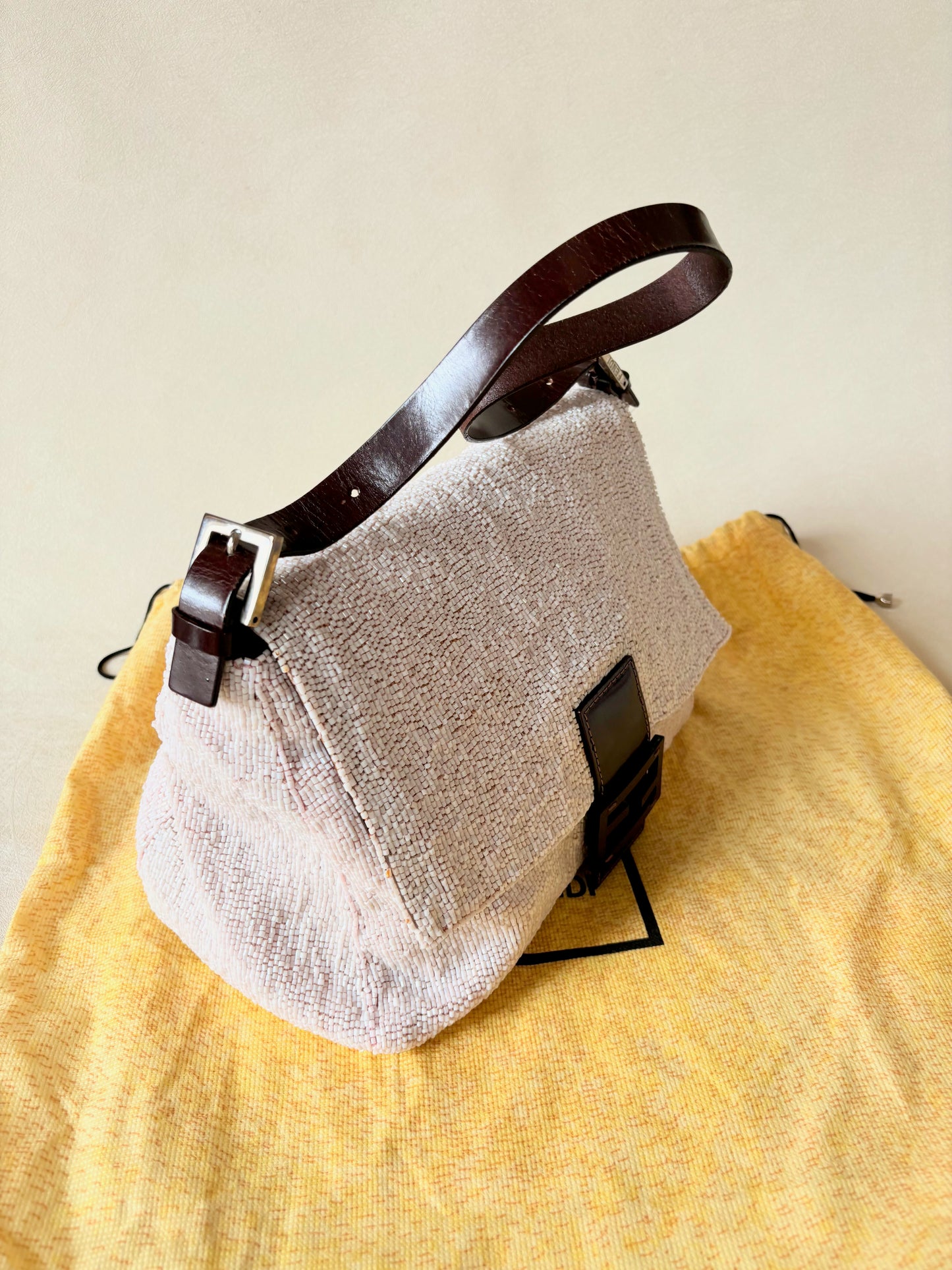 FENDI Sac Mamma Baguette Ricami