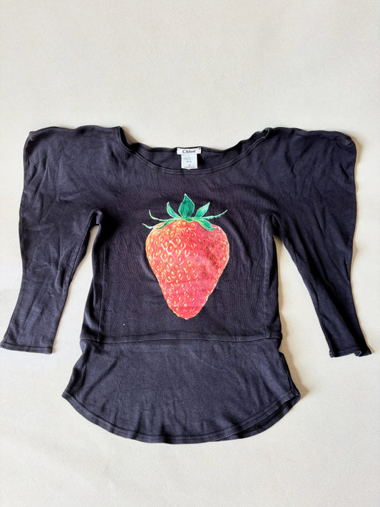 CHLOÉ Top fraise 2001
