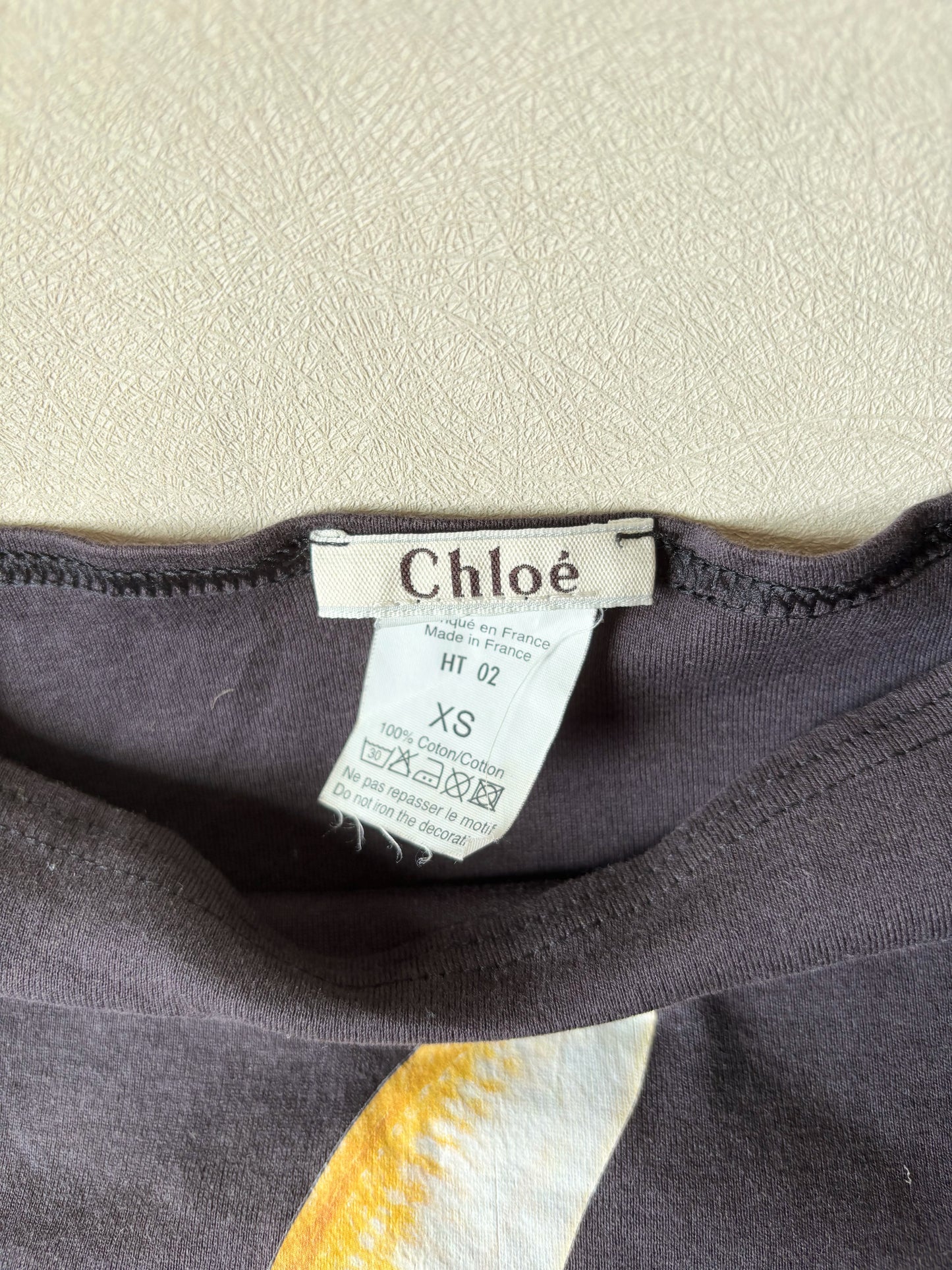 CHLOÉ Top banane 2001