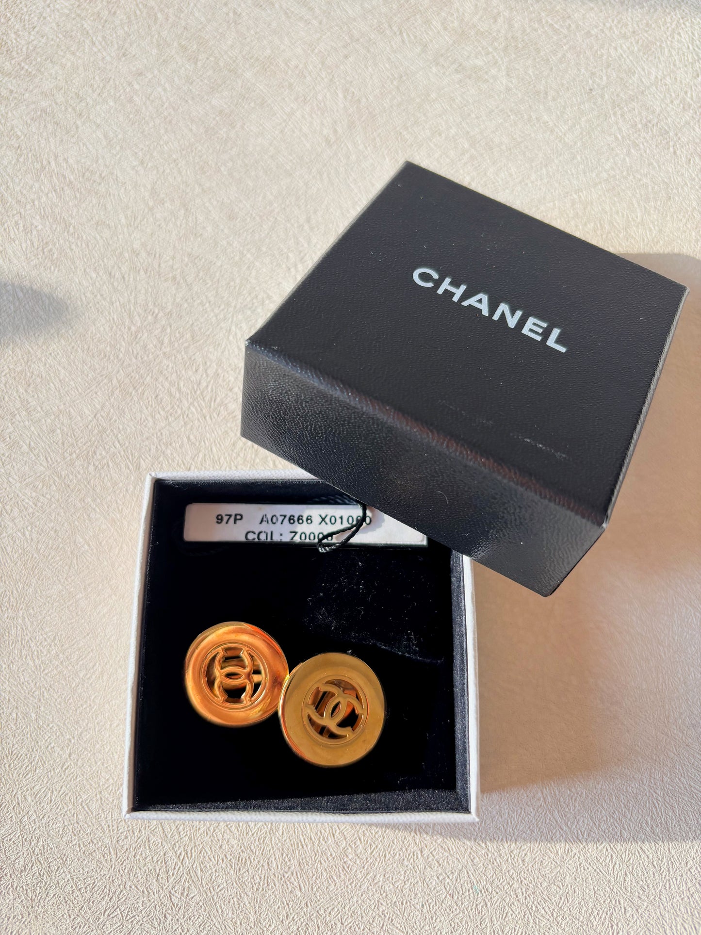 CHANEL Boucles d'oreilles 1997